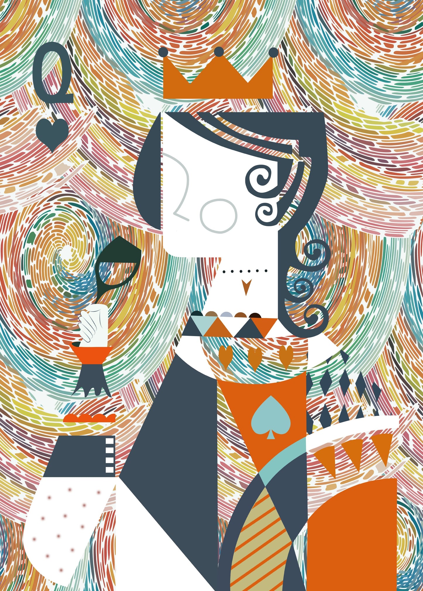 Queen of Hearts Jigsaw Puzzle 1000pcs 70*50cm