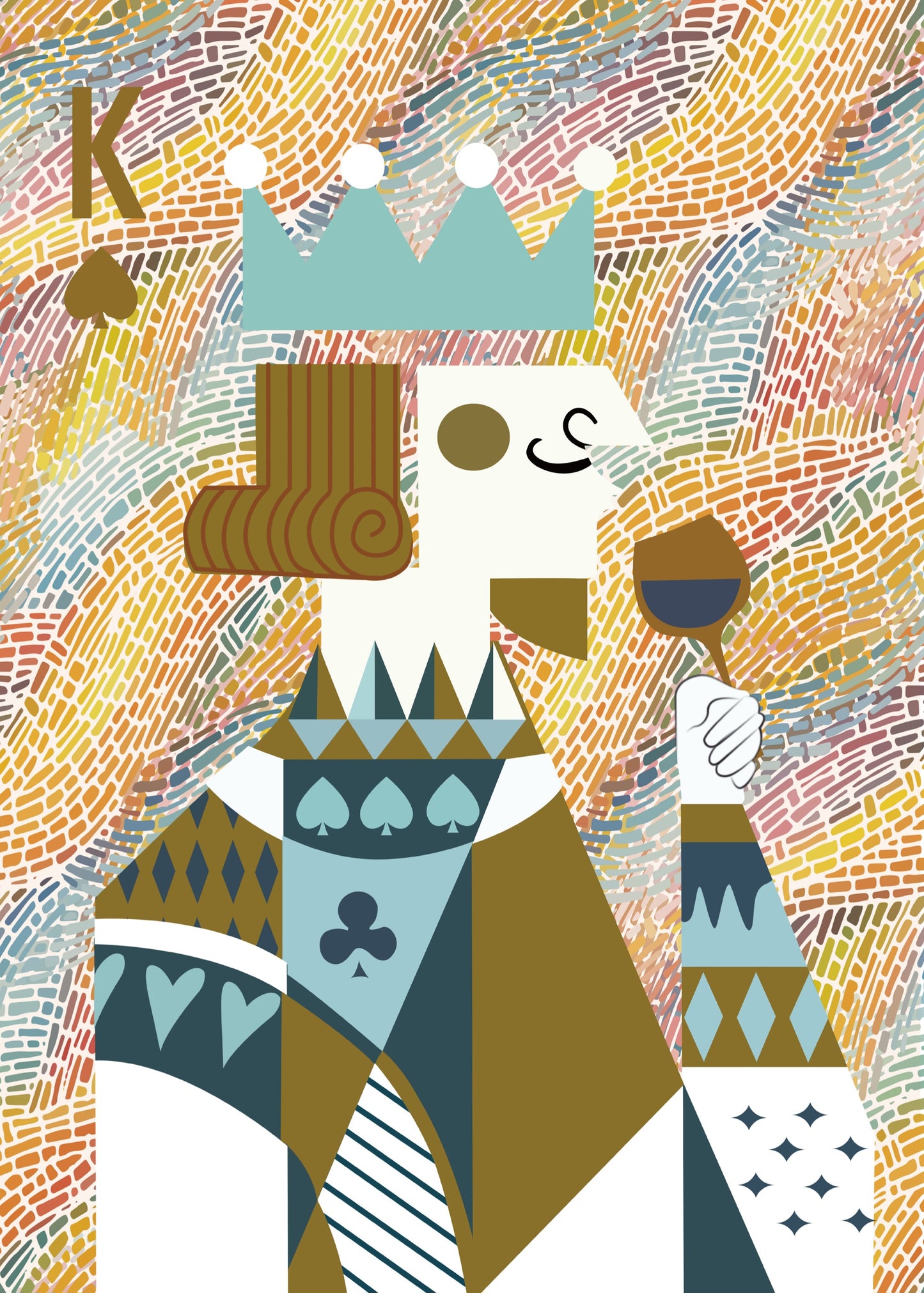 King of Spades Jigsaw Puzzle 1000pcs 70*50cm