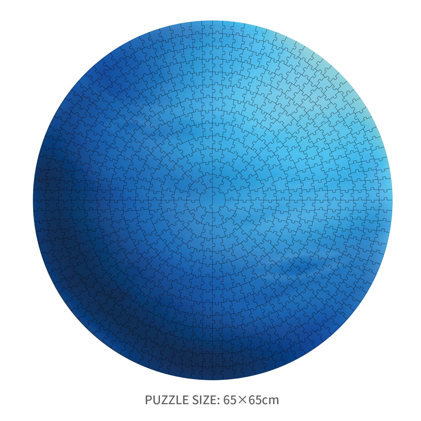 Neptune Round Jigsaw Puzzle 750pcs 65cm