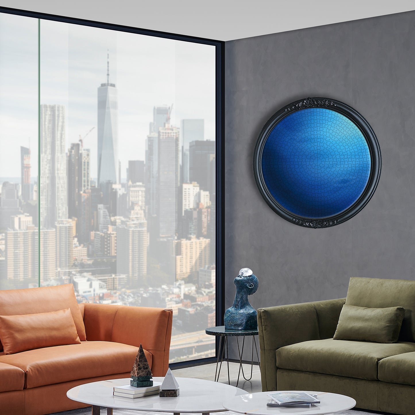 Neptune Round Jigsaw Puzzle 750pcs 65cm