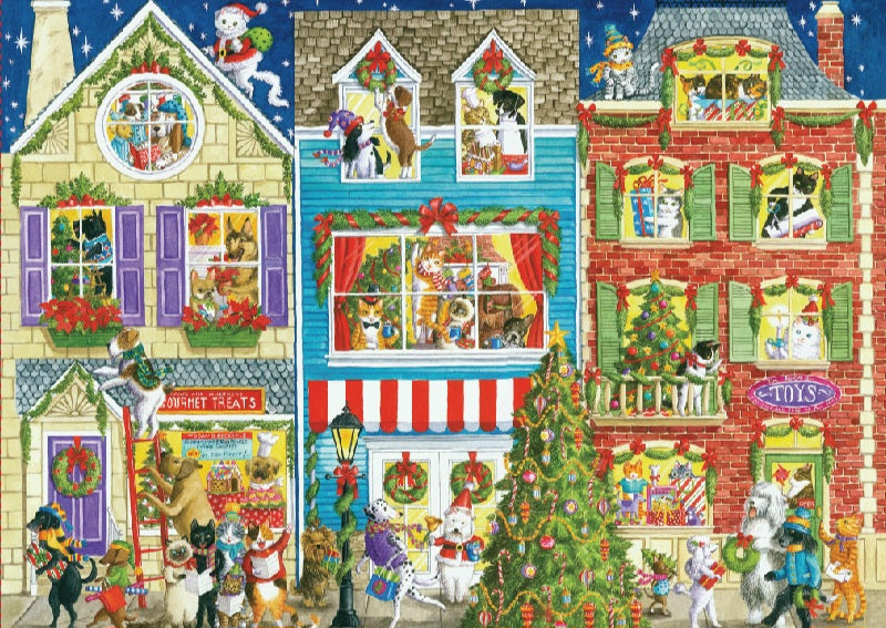 Christmas Pets Jigsaw Puzzle 1000pcs 70*50cm