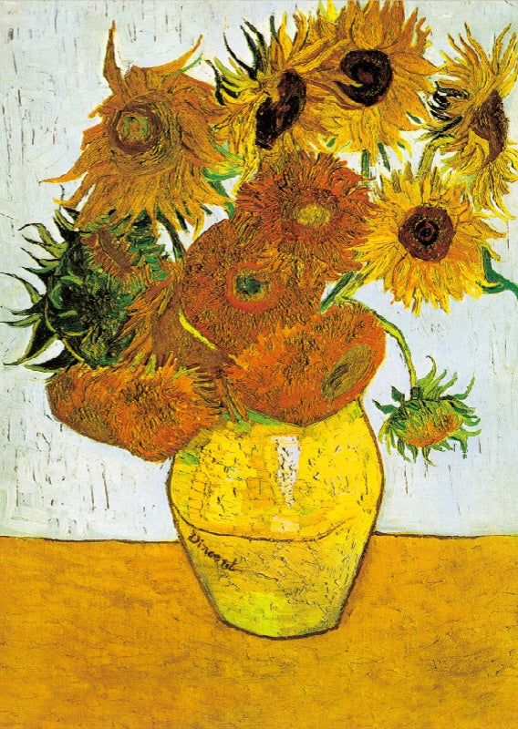 Vincent Van Gogh Sunflowers, 1889 artwork Jigsaw Puzzle 1000pcs 70*50cm