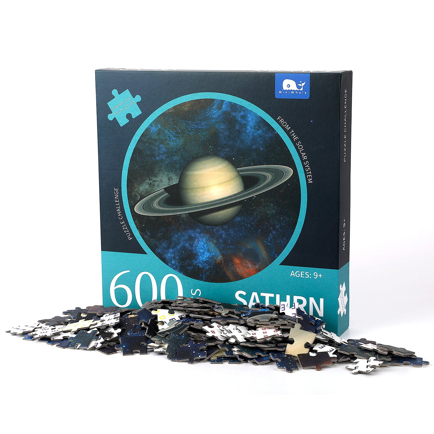 Saturn Round Jigsaw Puzzle 600pcs 65cm