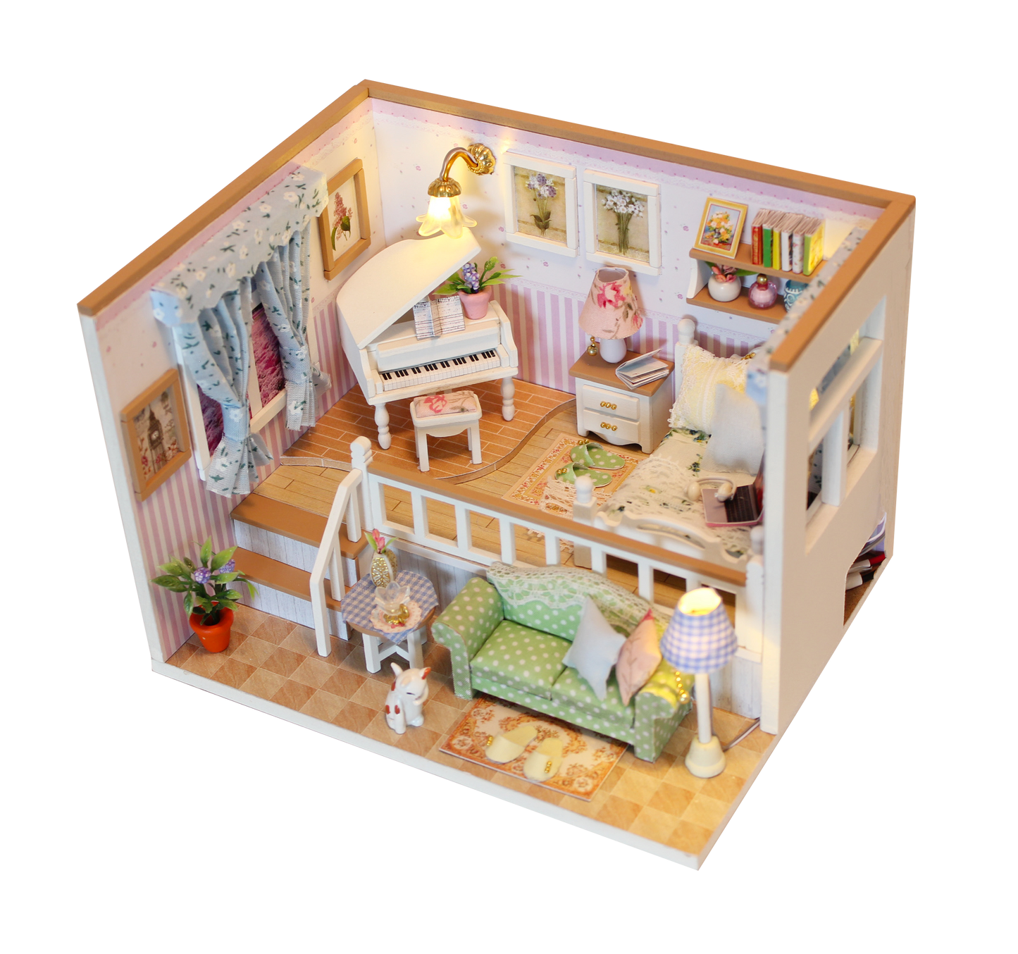 Because Of You DIY Miniature House - Puzzleit