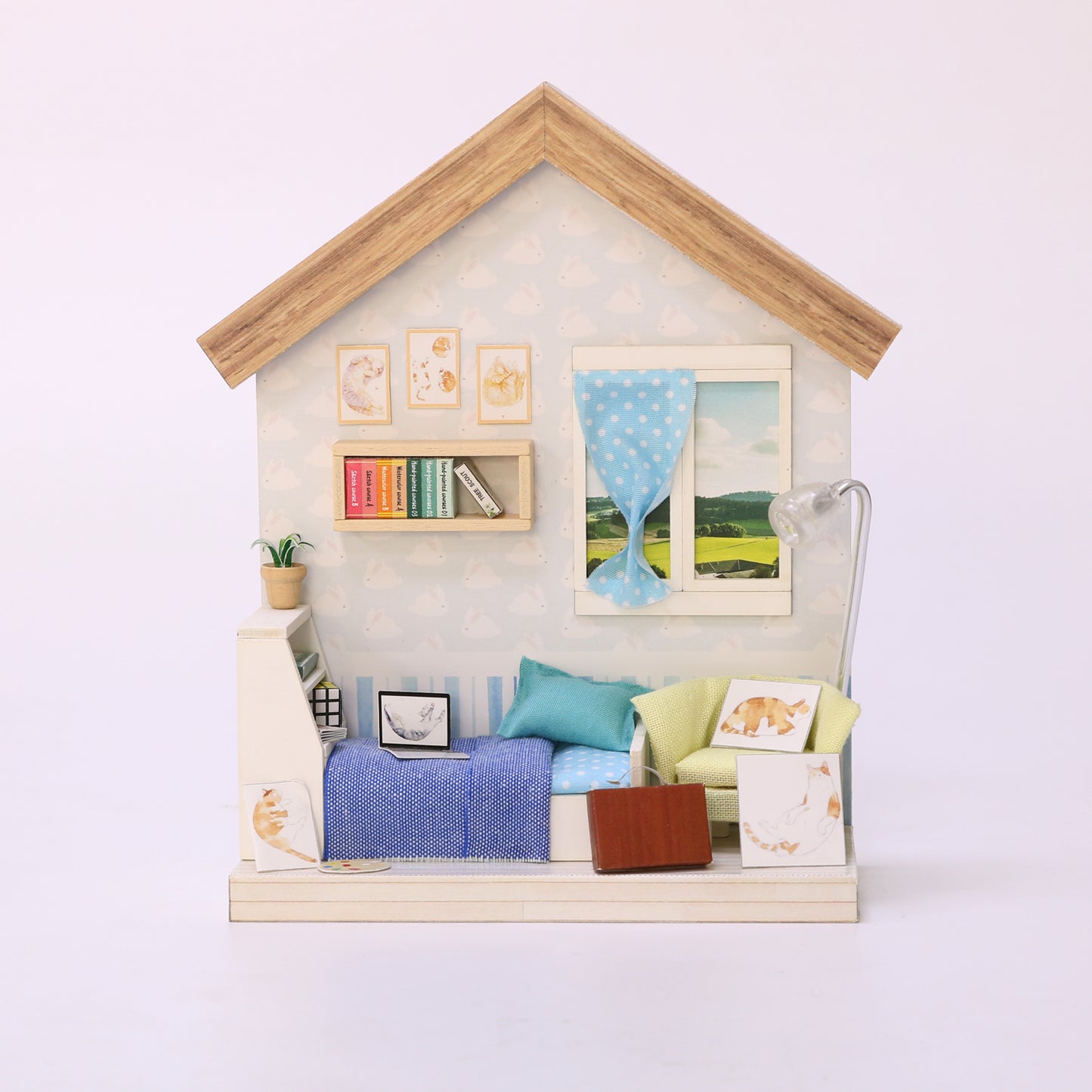 Blueberry Soda DIY Miniature House