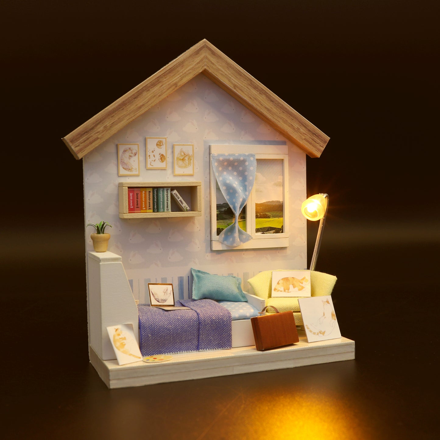 Blueberry Soda DIY Miniature House