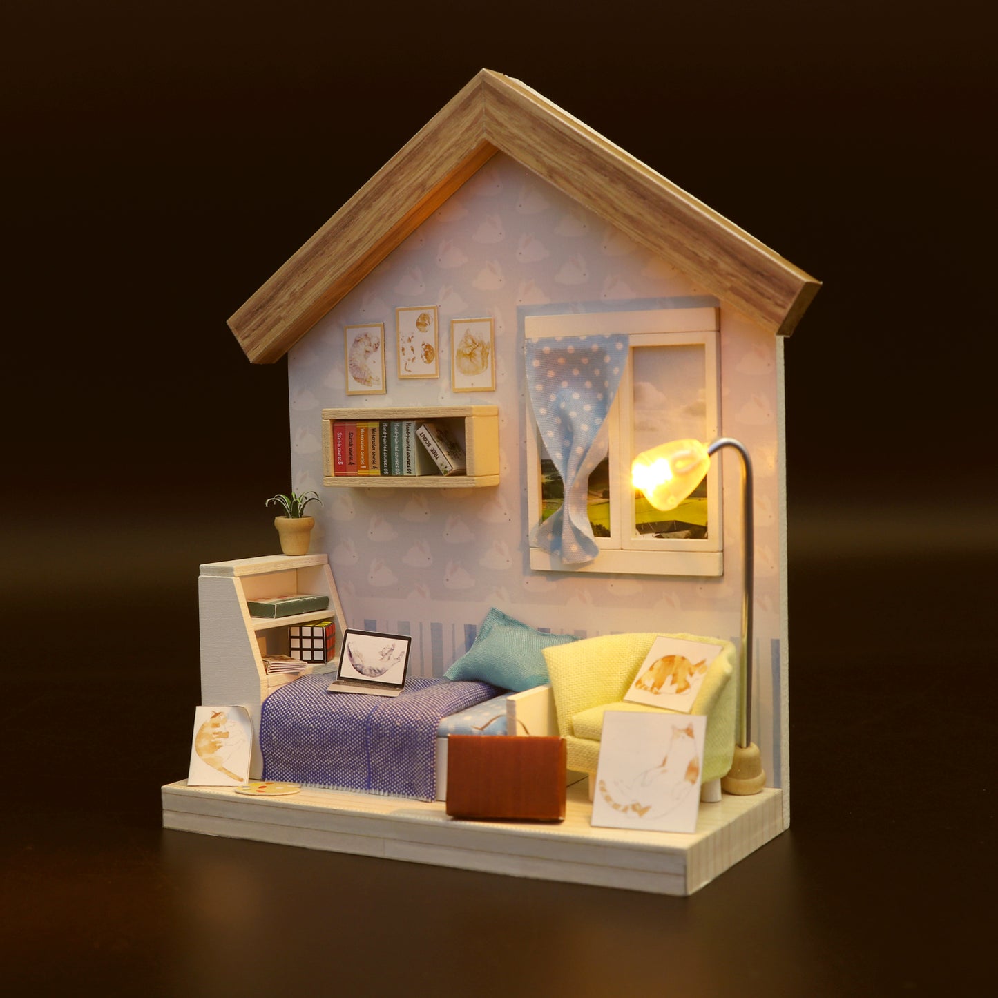 Blueberry Soda DIY Miniature House