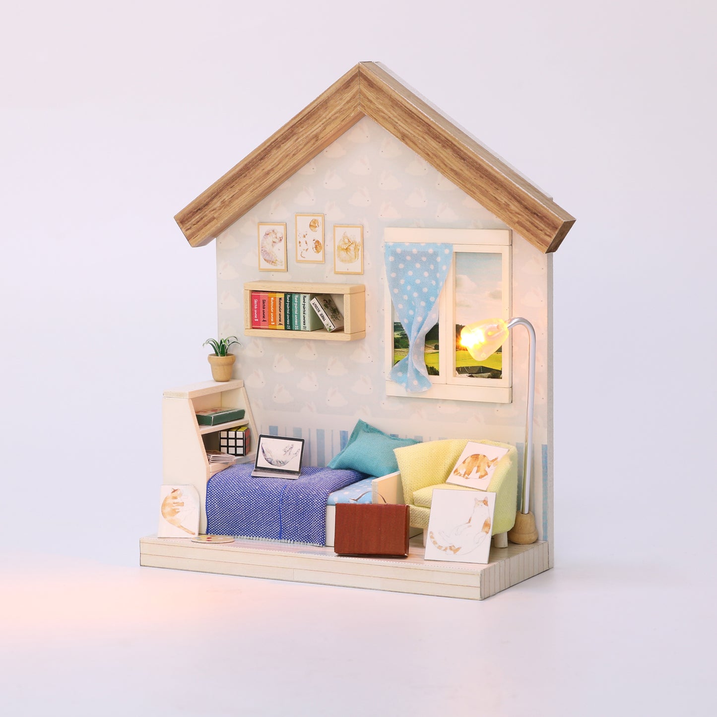 Blueberry Soda DIY Miniature House