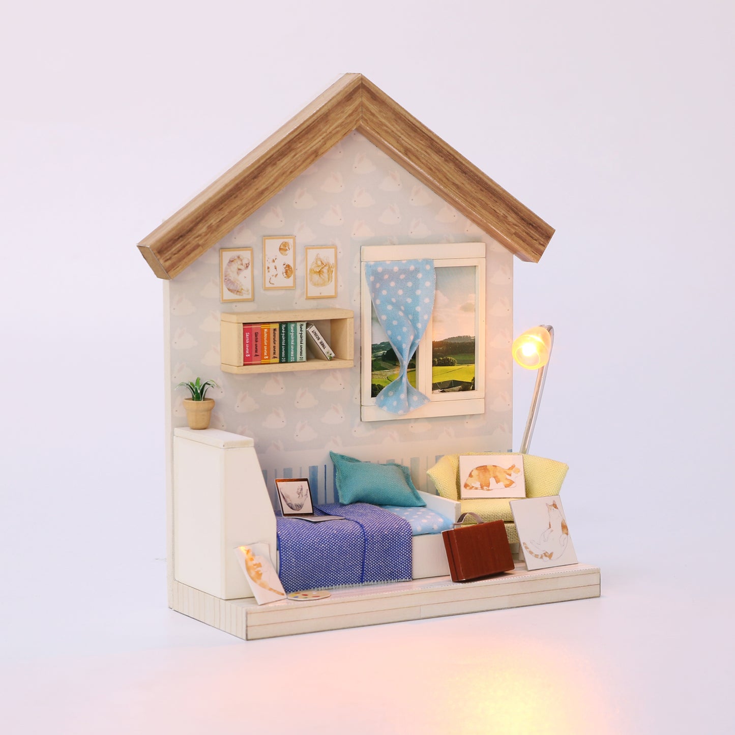 Blueberry Soda DIY Miniature House
