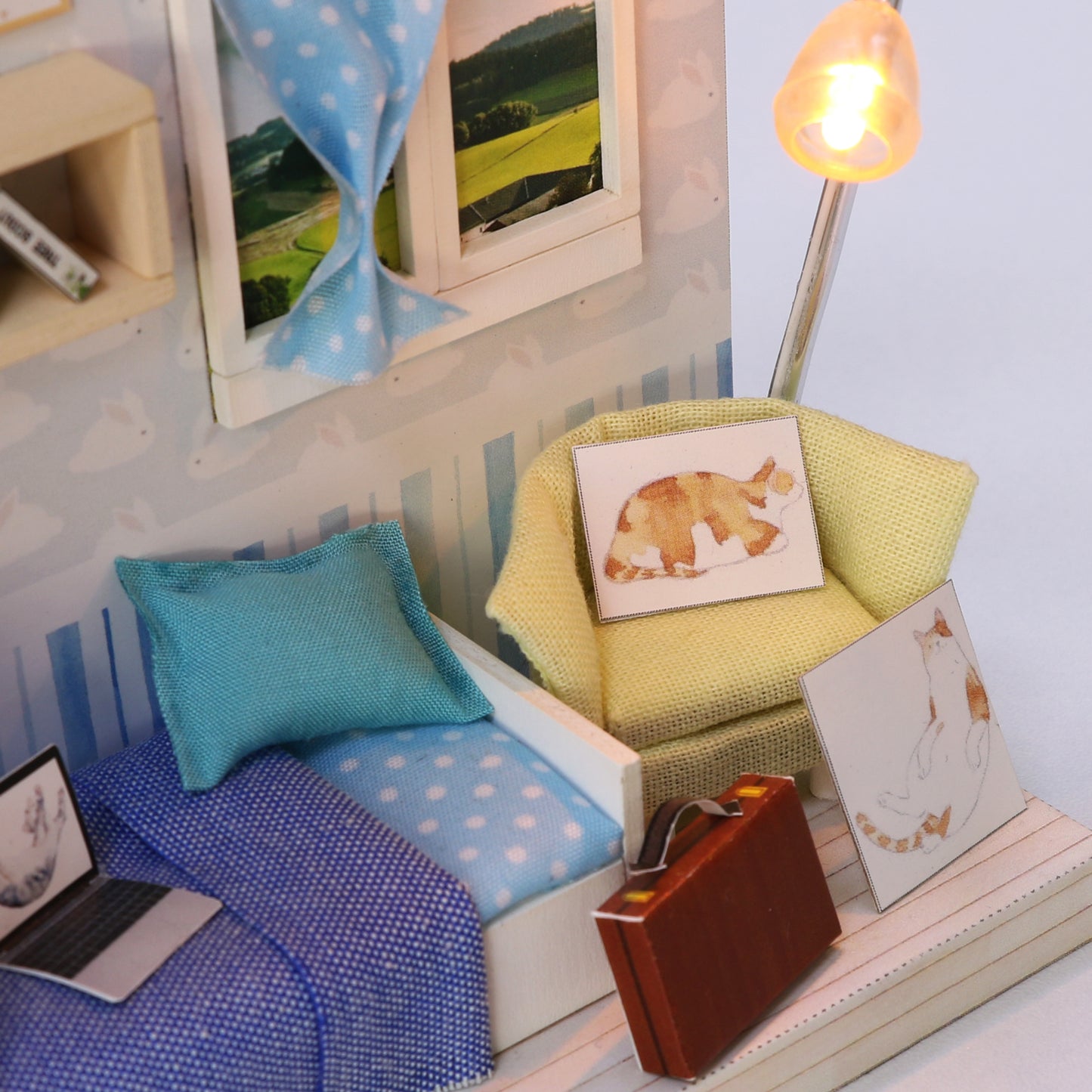 Blueberry Soda DIY Miniature House