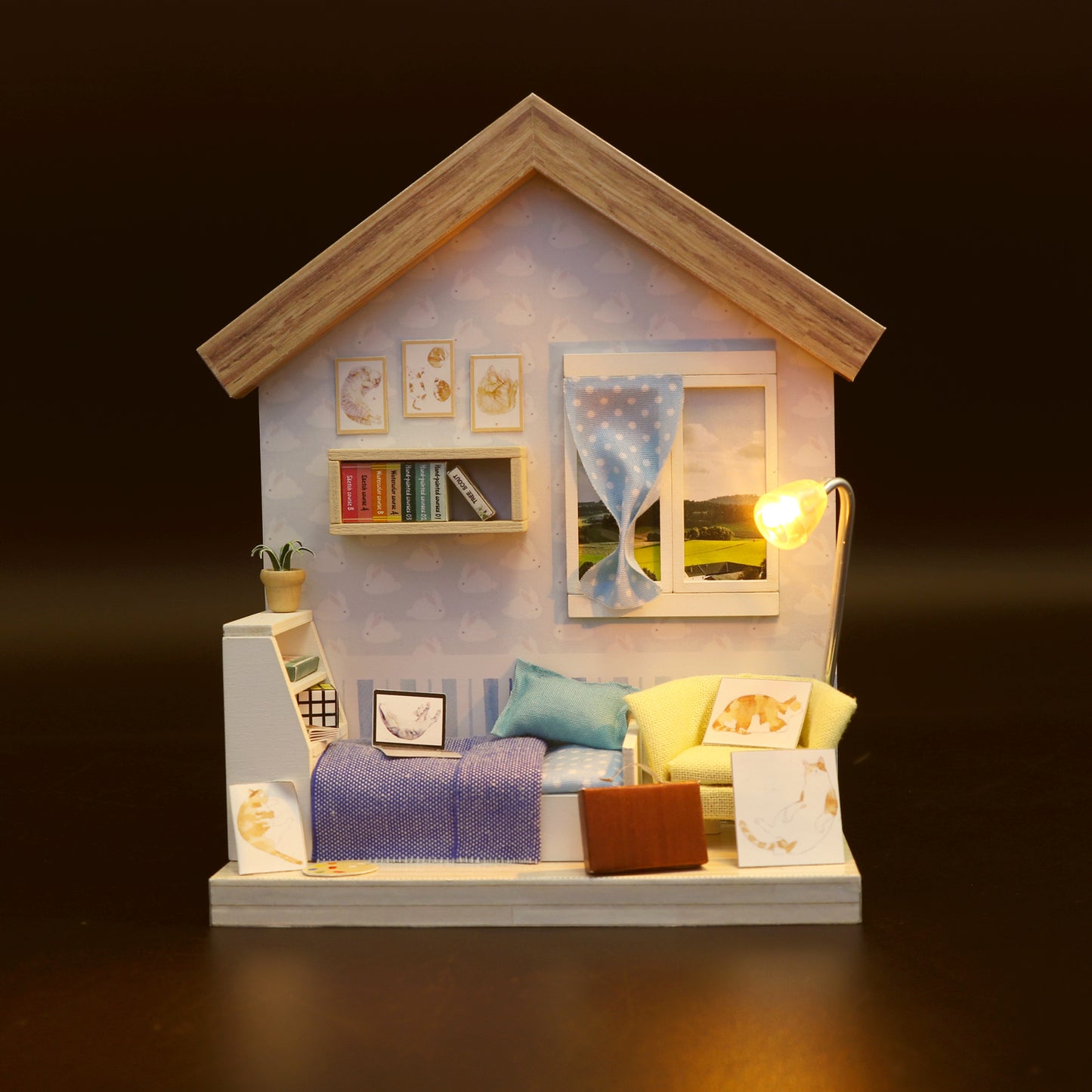 Blueberry Soda DIY Miniature House
