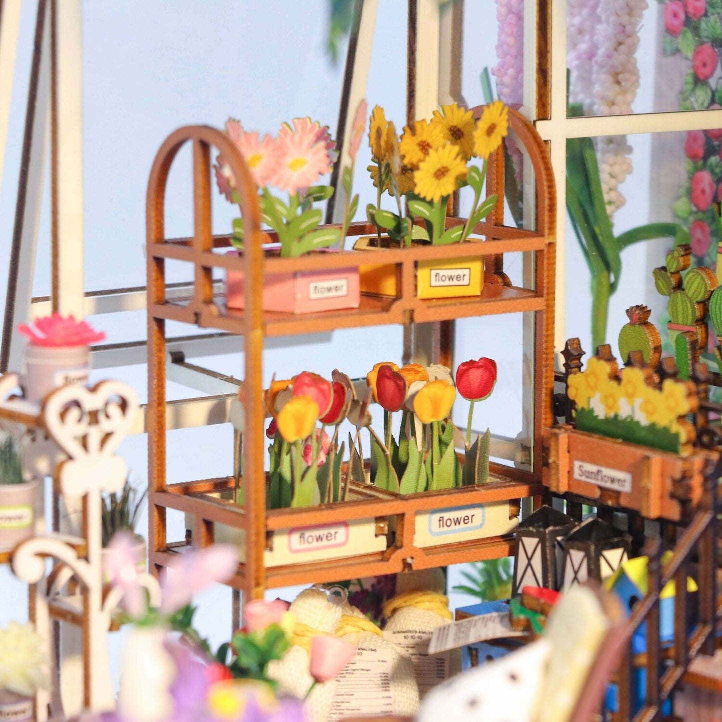 Garden House V2 DIY Miniature Book Nook