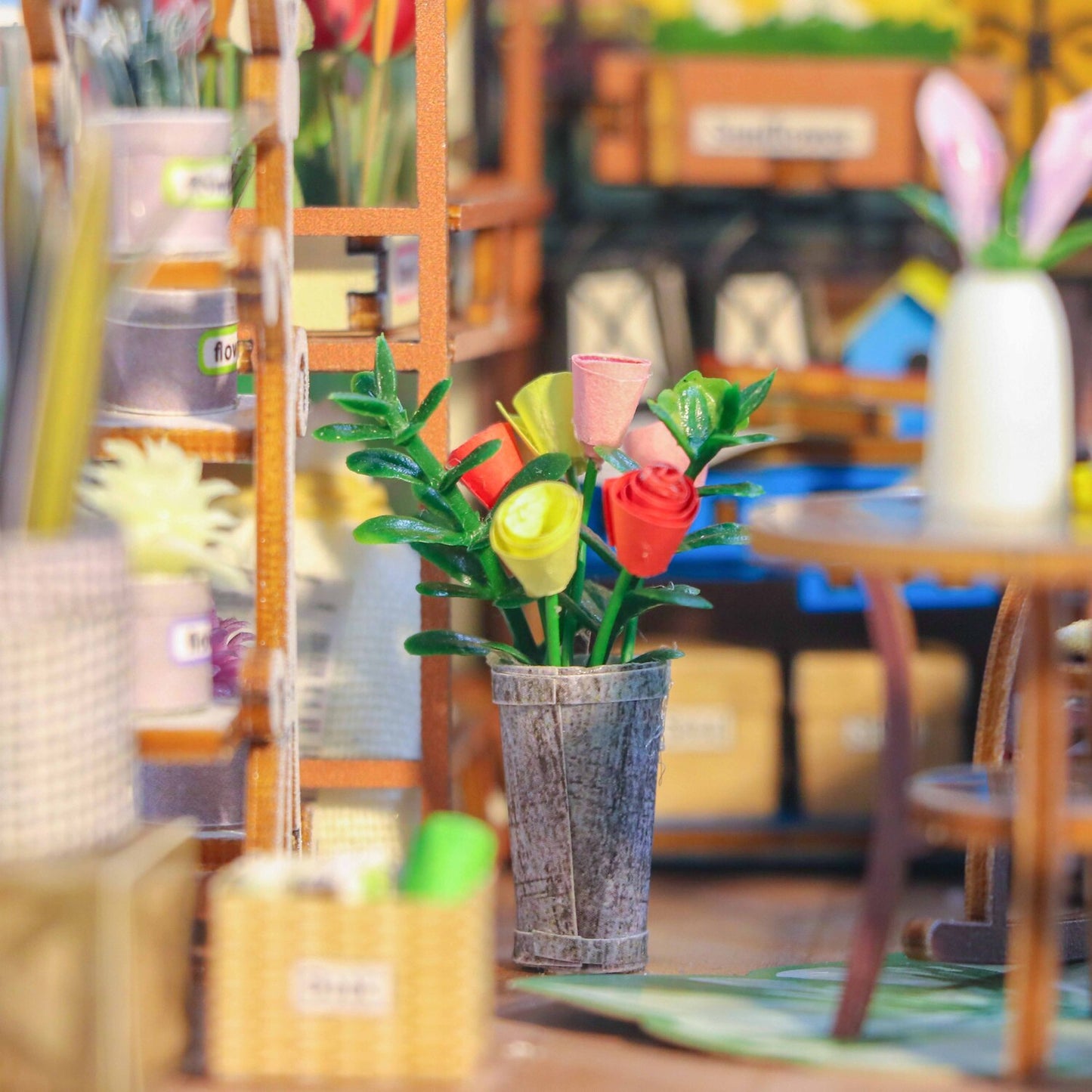 Garden House V2 DIY Miniature Book Nook