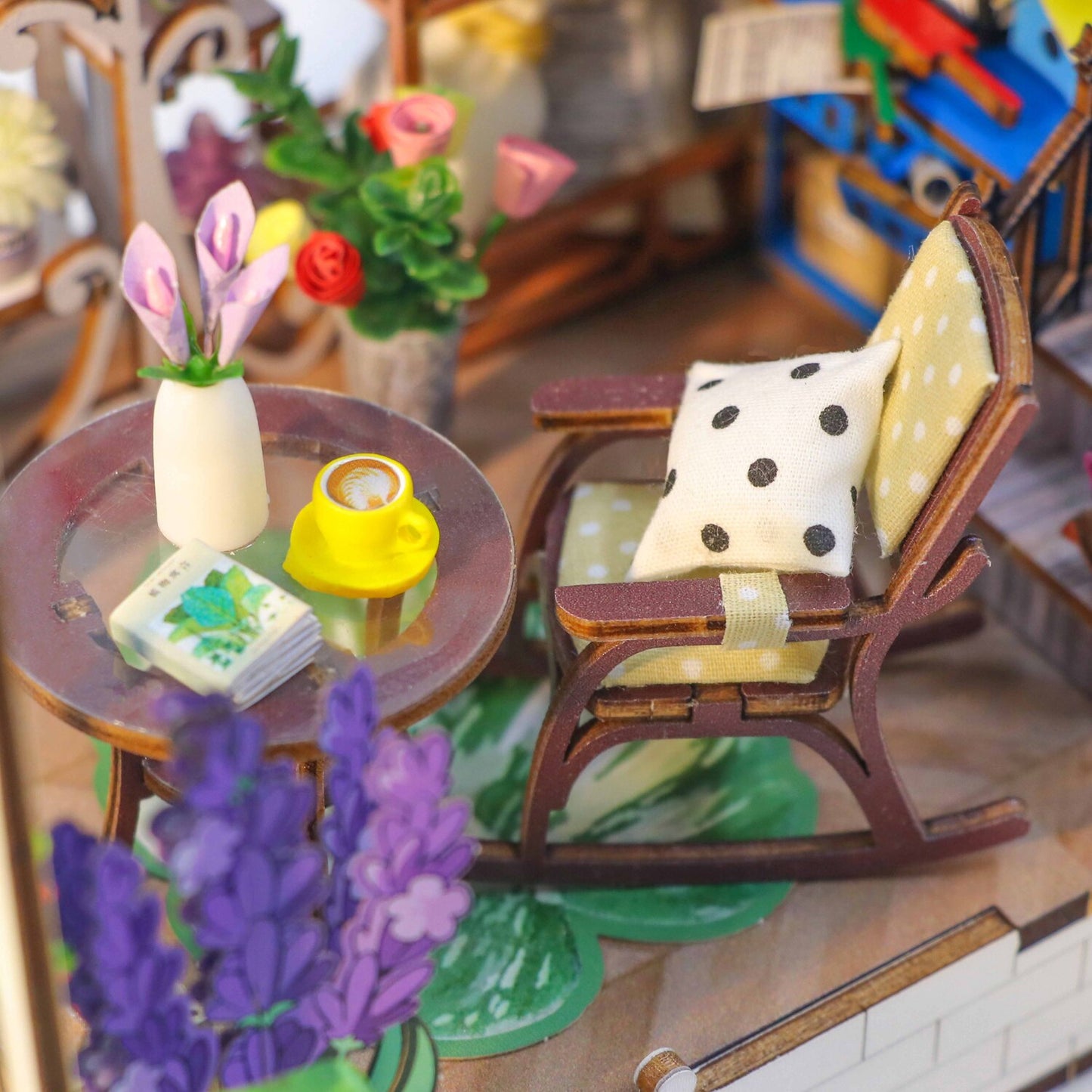 Garden House V2 DIY Miniature Book Nook