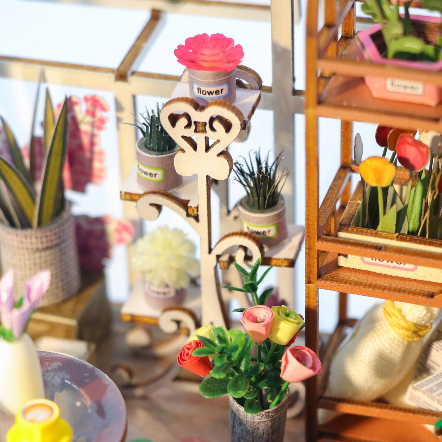 Garden House V2 DIY Miniature Book Nook