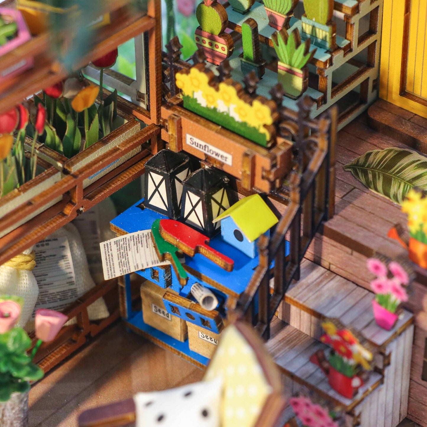 Garden House V2 DIY Miniature Book Nook