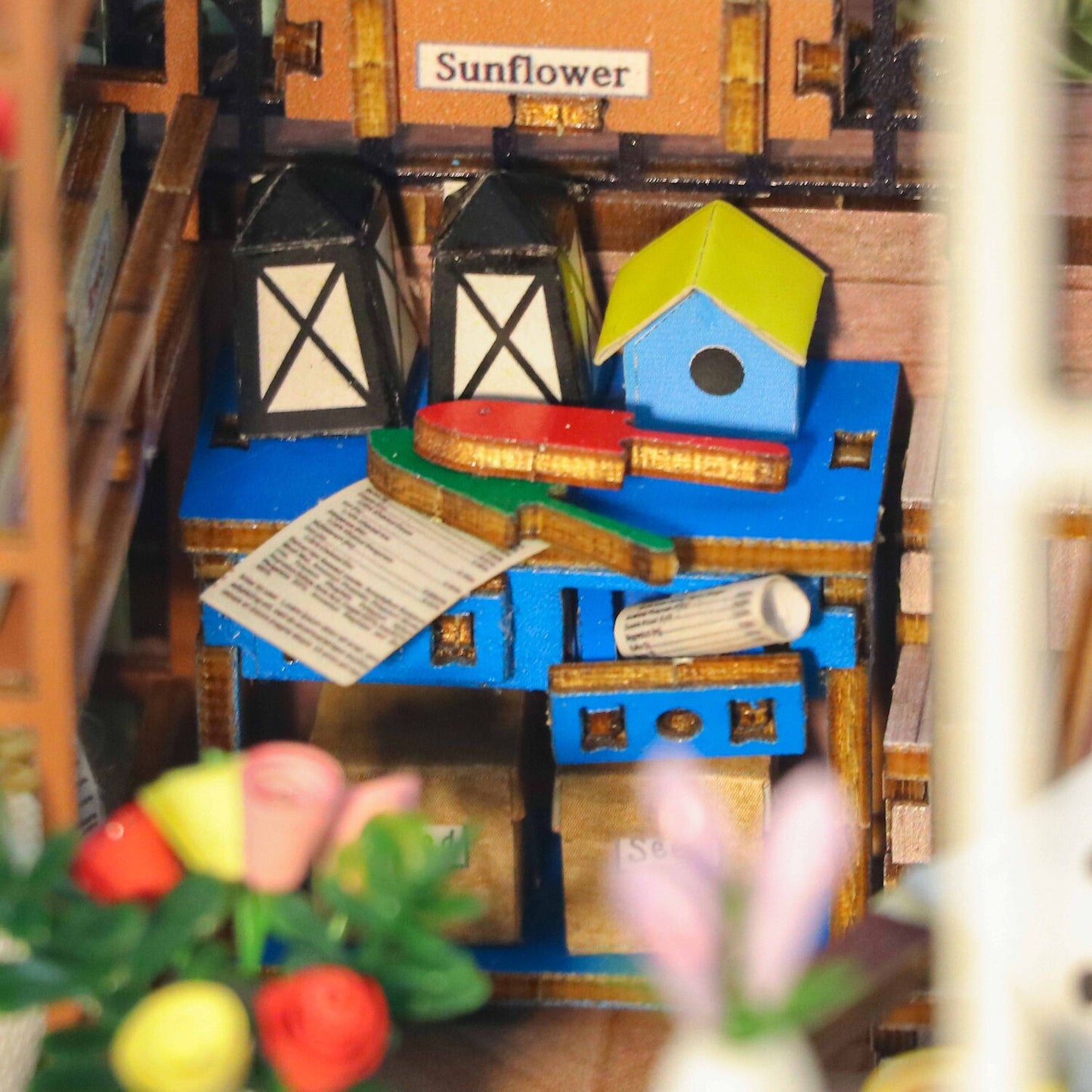 Garden House V2 DIY Miniature Book Nook