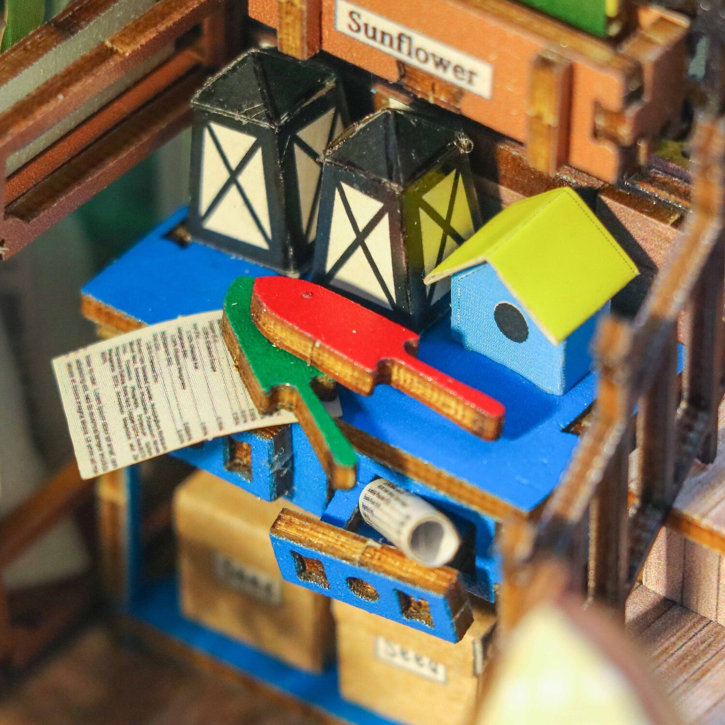 Garden House V2 DIY Miniature Book Nook