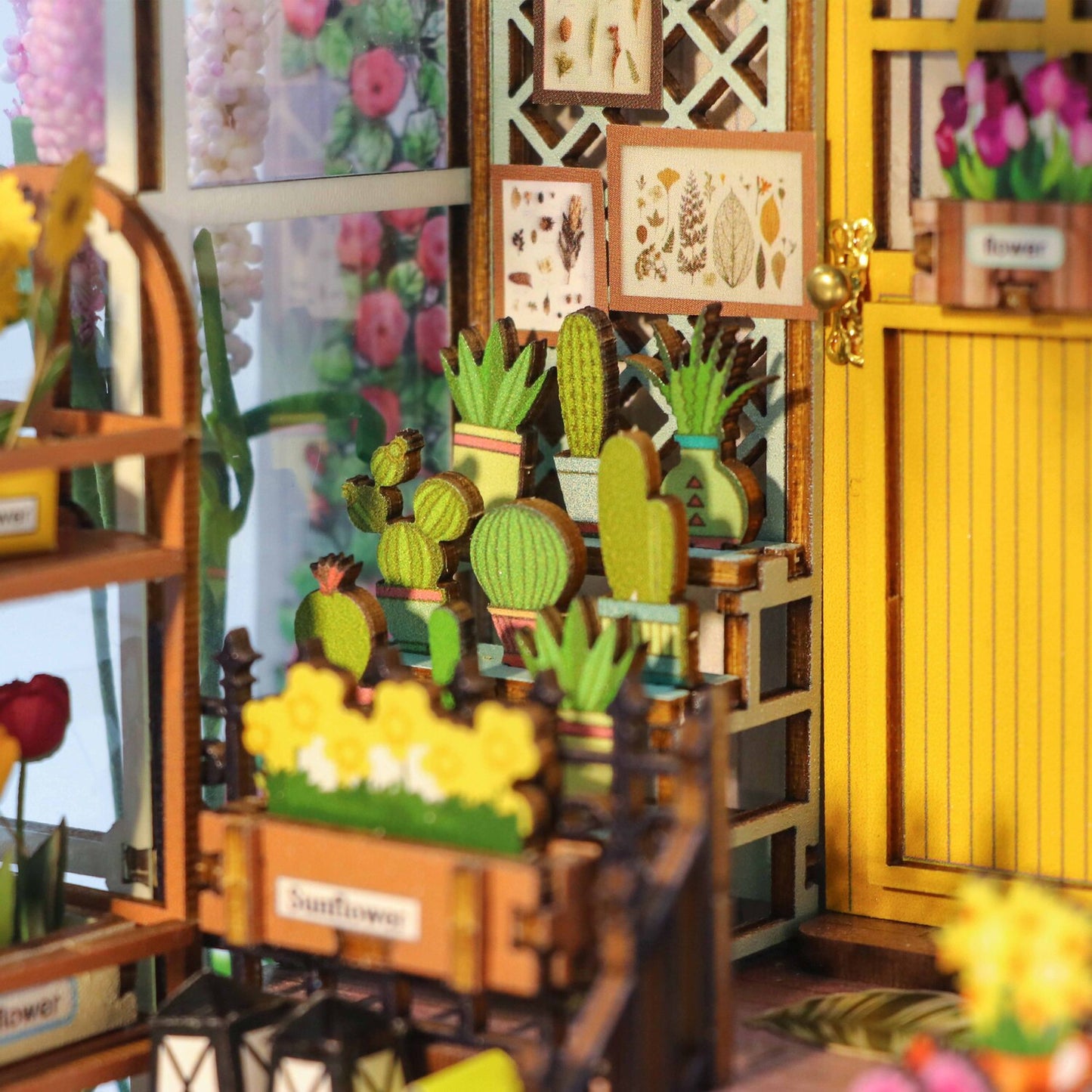 Garden House V2 DIY Miniature Book Nook