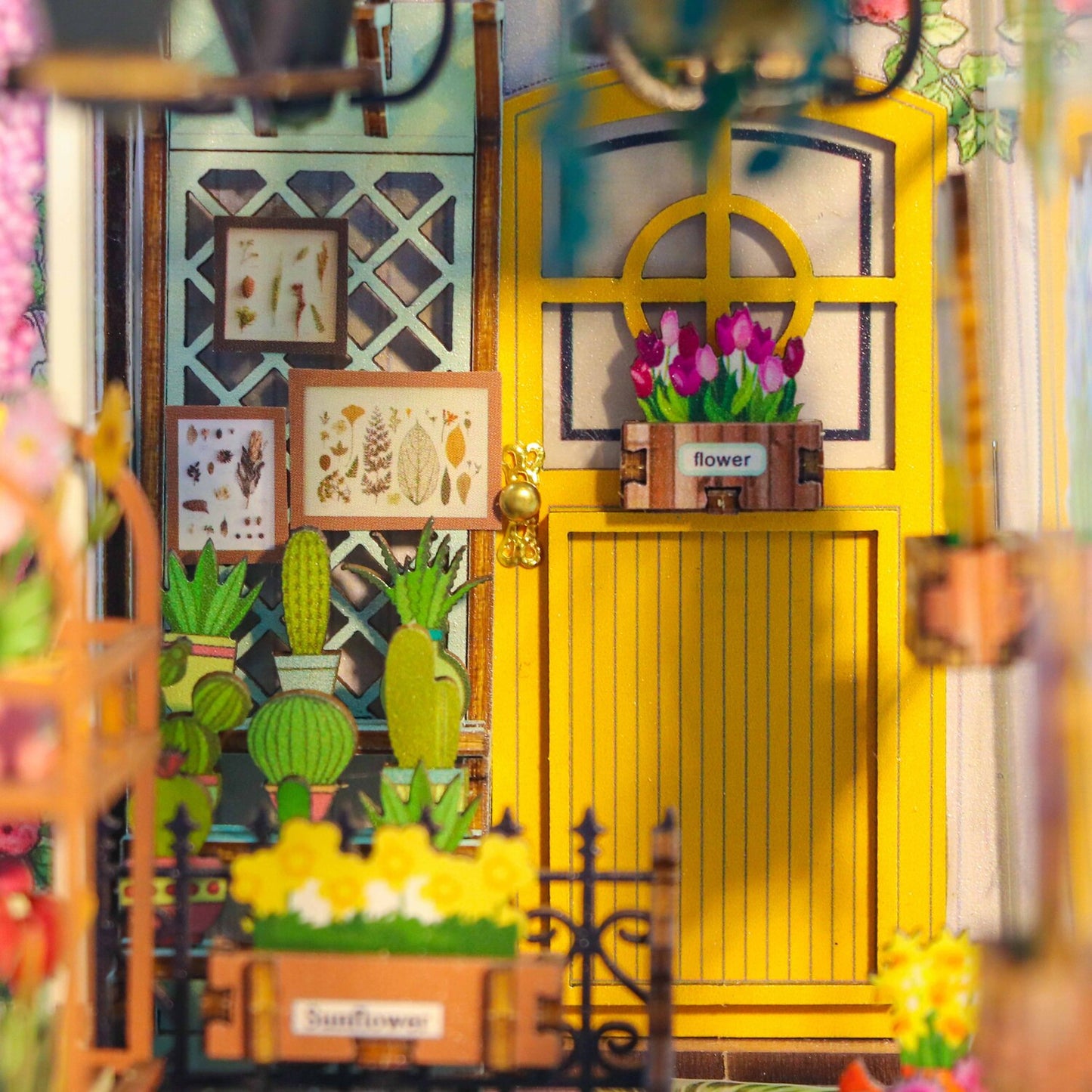 Garden House V2 DIY Miniature Book Nook