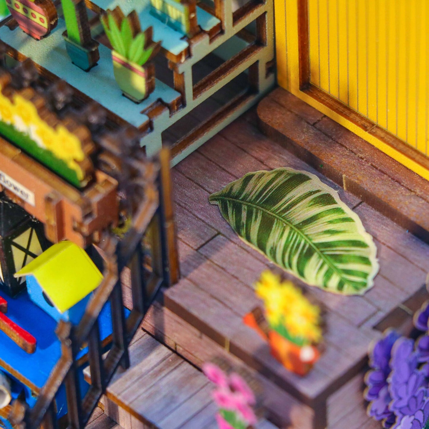 Garden House V2 DIY Miniature Book Nook