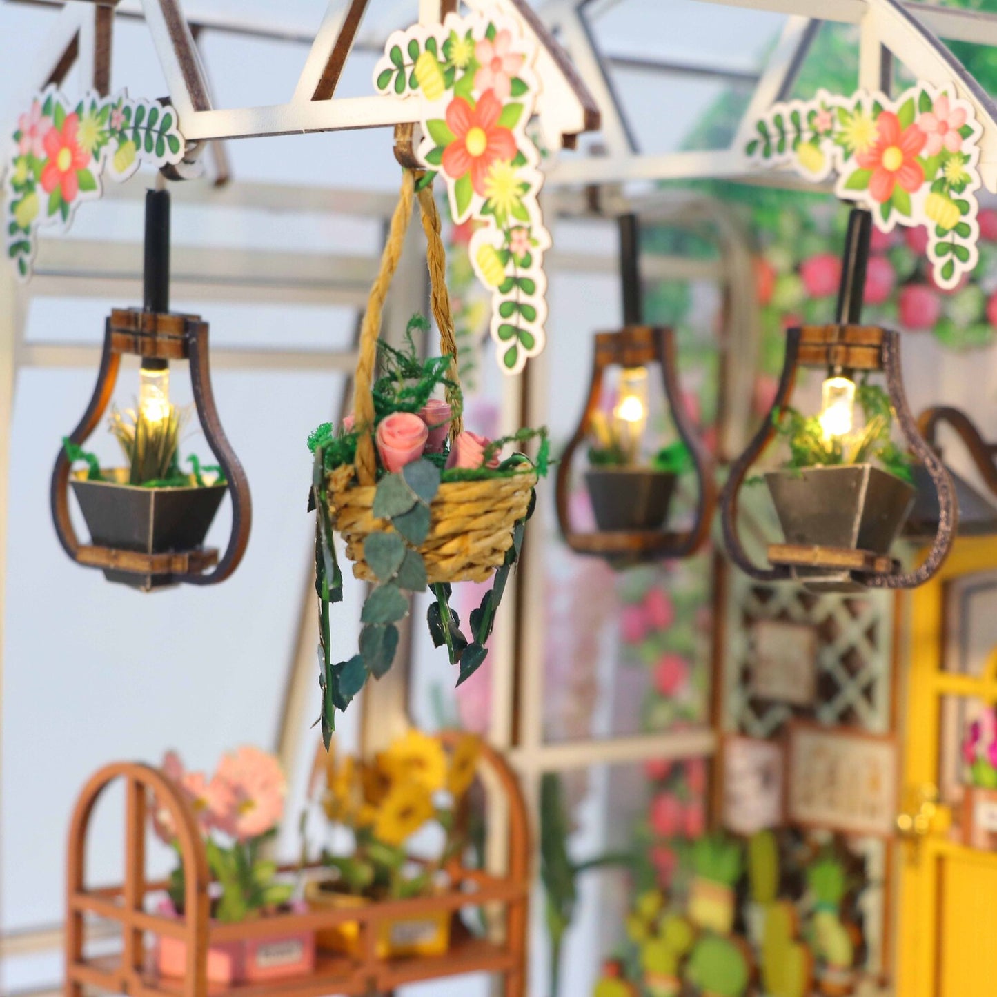 Garden House V2 DIY Miniature Book Nook