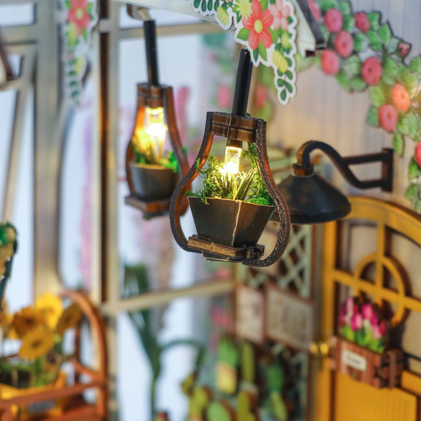 Garden House V2 DIY Miniature Book Nook