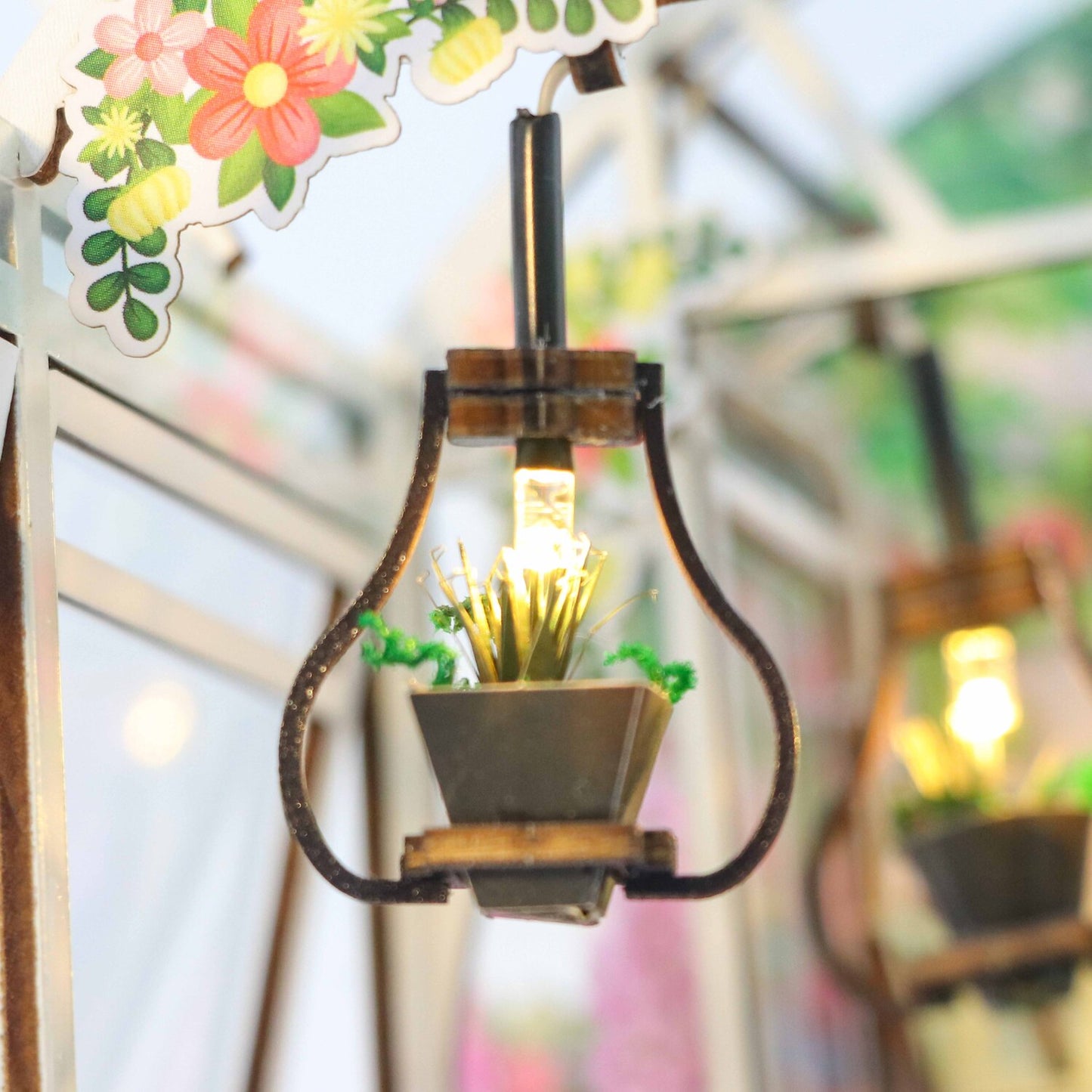 Garden House V2 DIY Miniature Book Nook