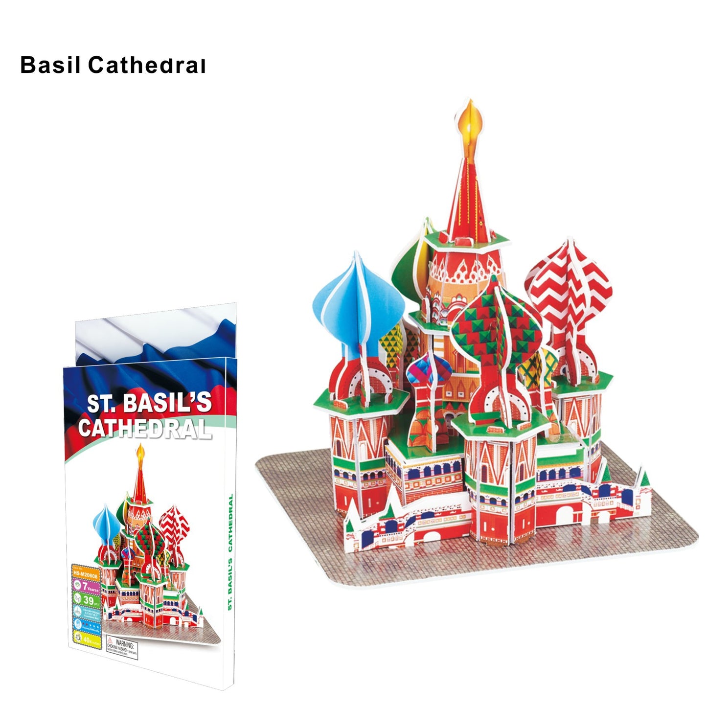 St. Basil's Cathedral 3D Puzzle Small