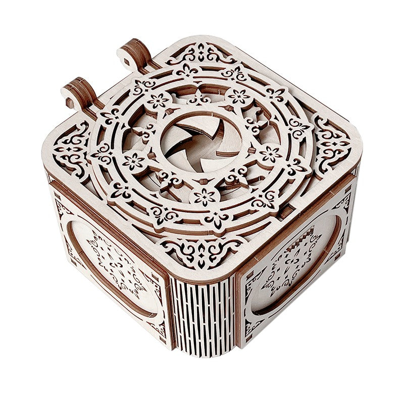 Jewelry Box 3D Mechanical Wooden Puzzle