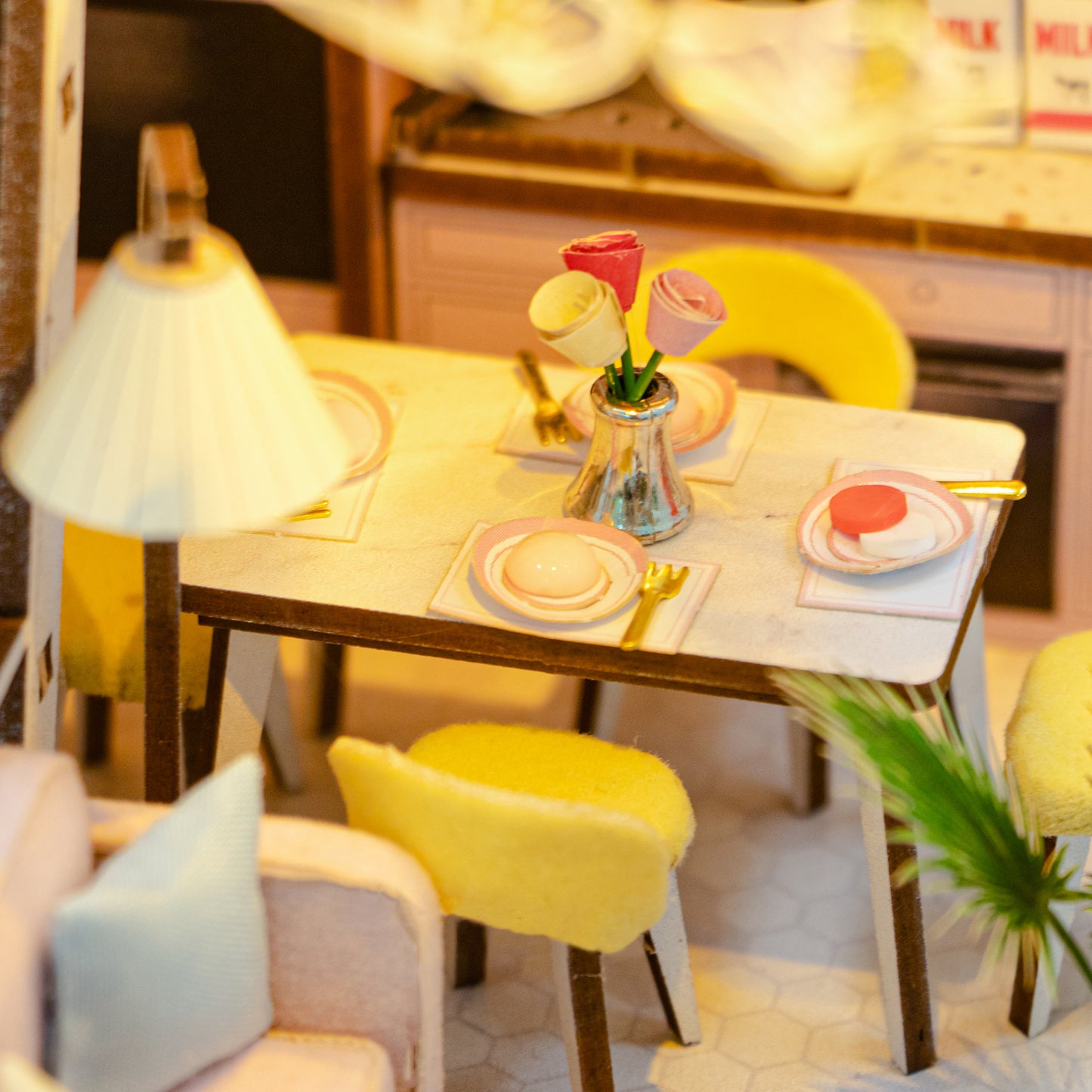 Pink Loft DIY Miniature Book Nook