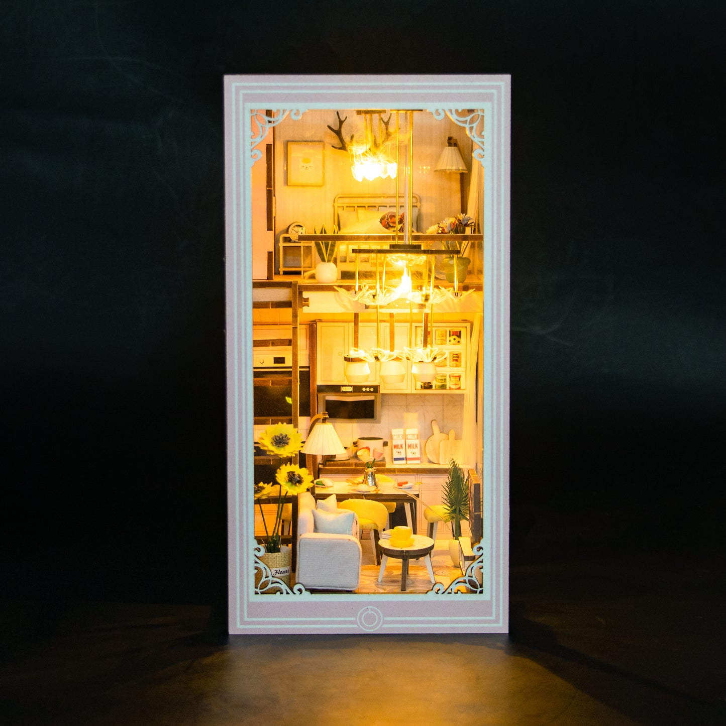 Pink Loft DIY Miniature Book Nook