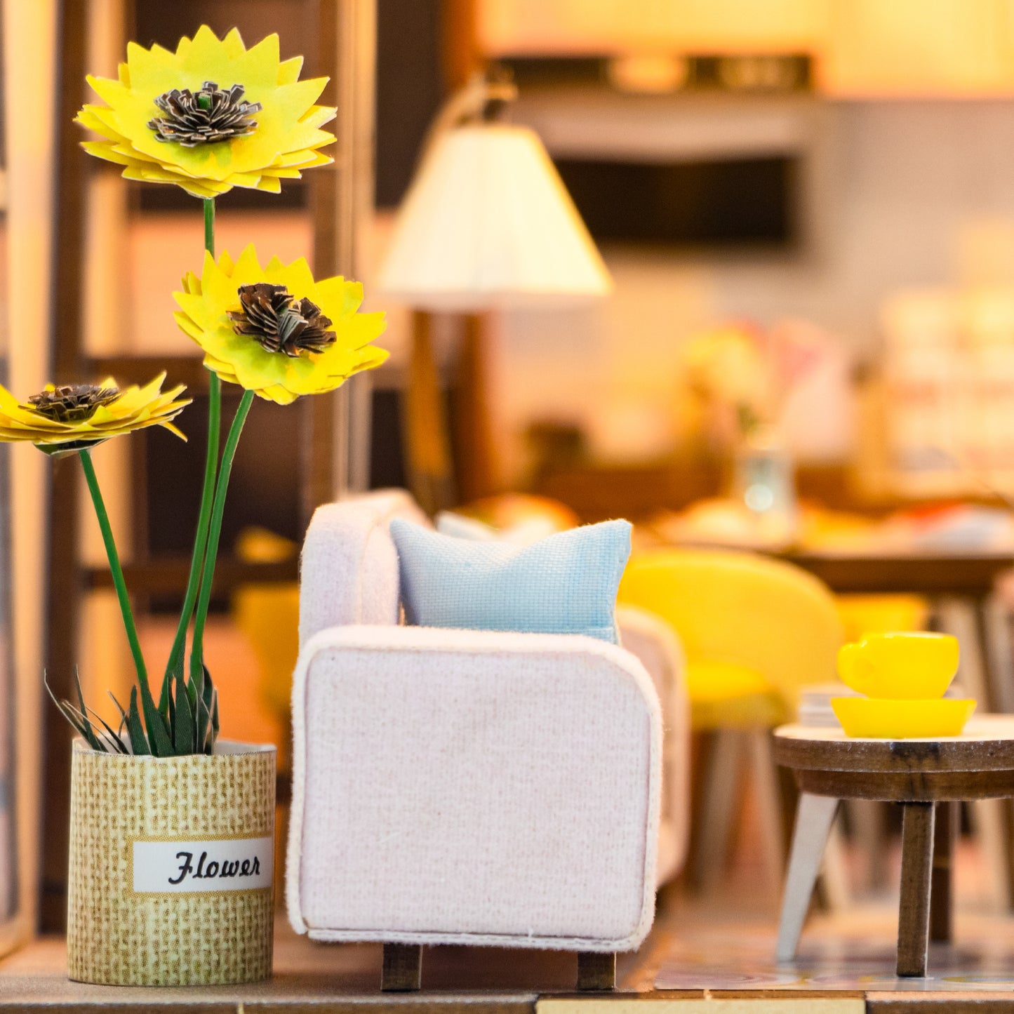 Pink Loft DIY Miniature Book Nook