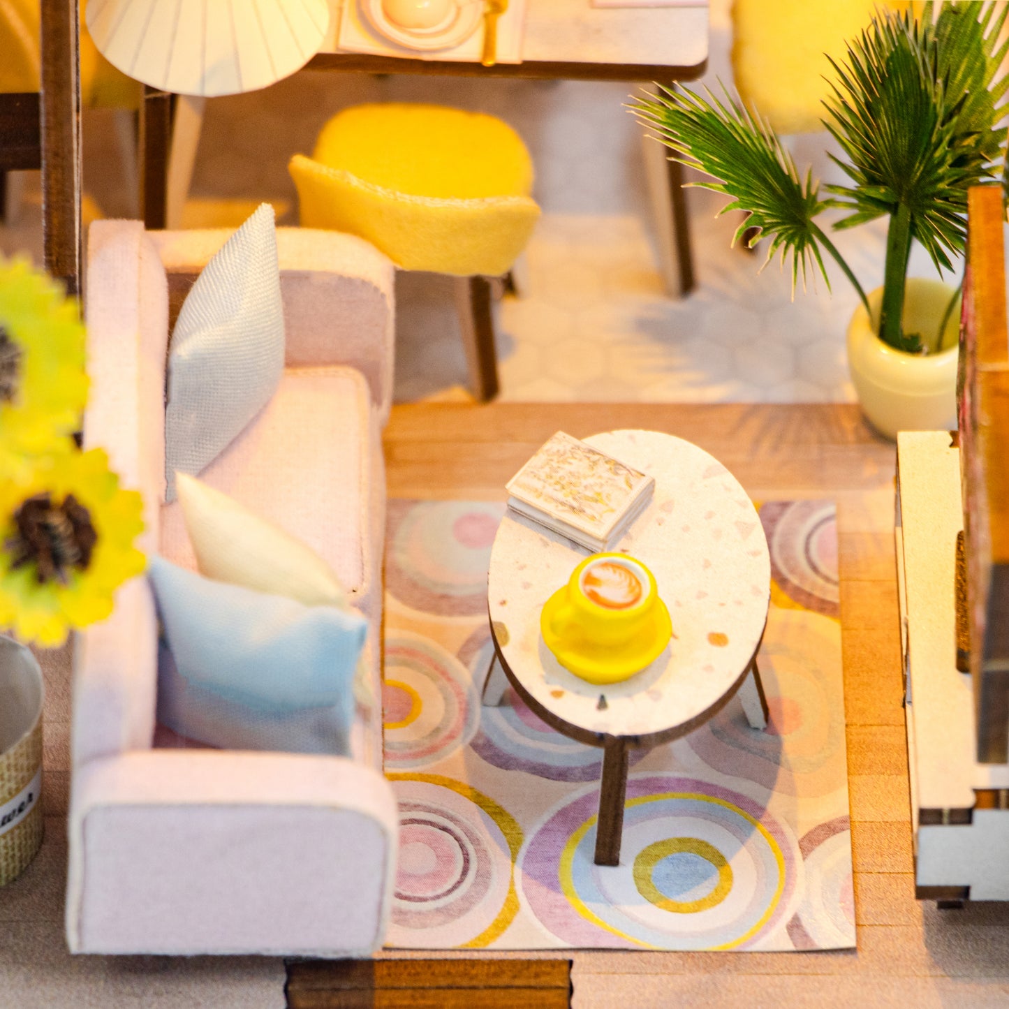 Pink Loft DIY Miniature Book Nook