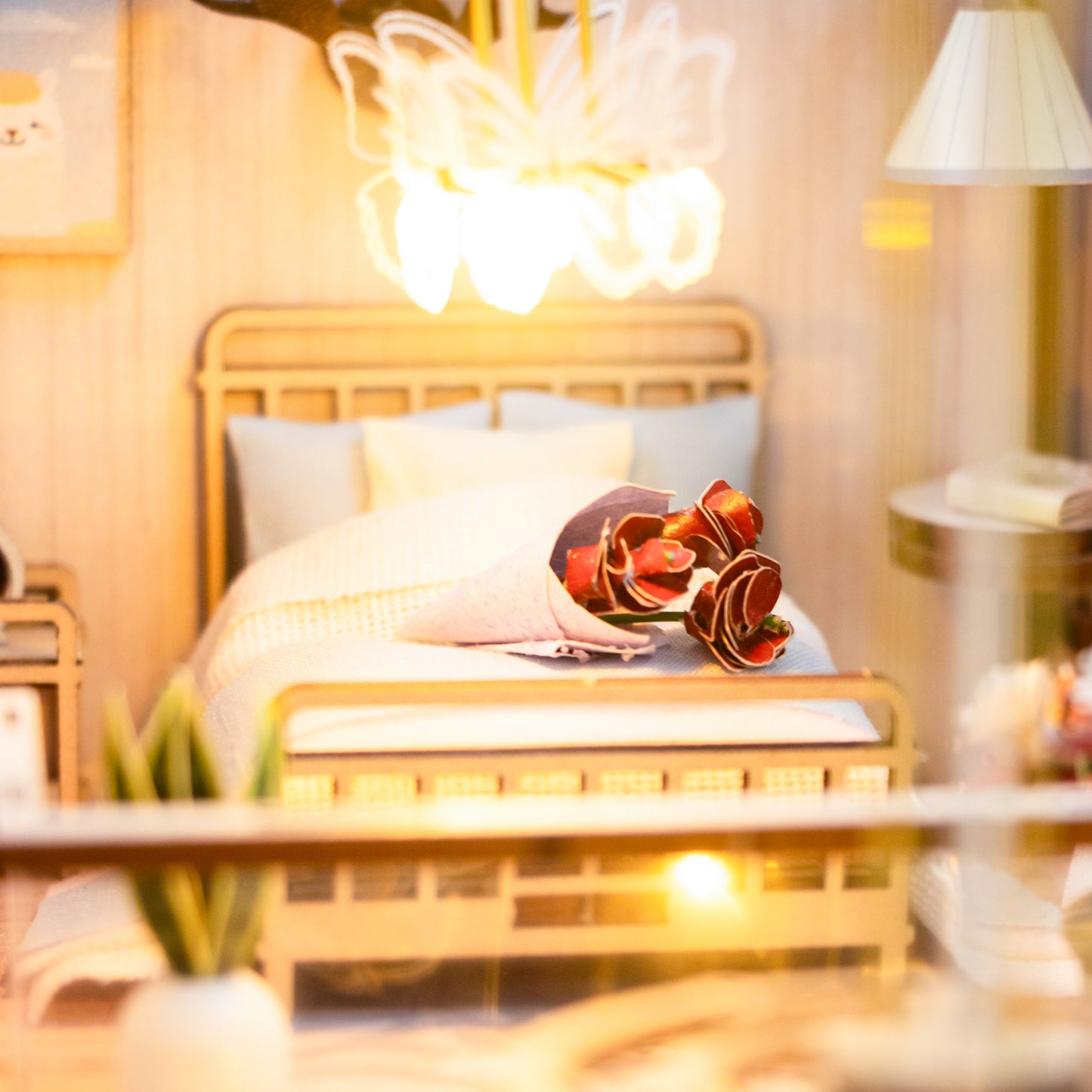 Pink Loft DIY Miniature Book Nook