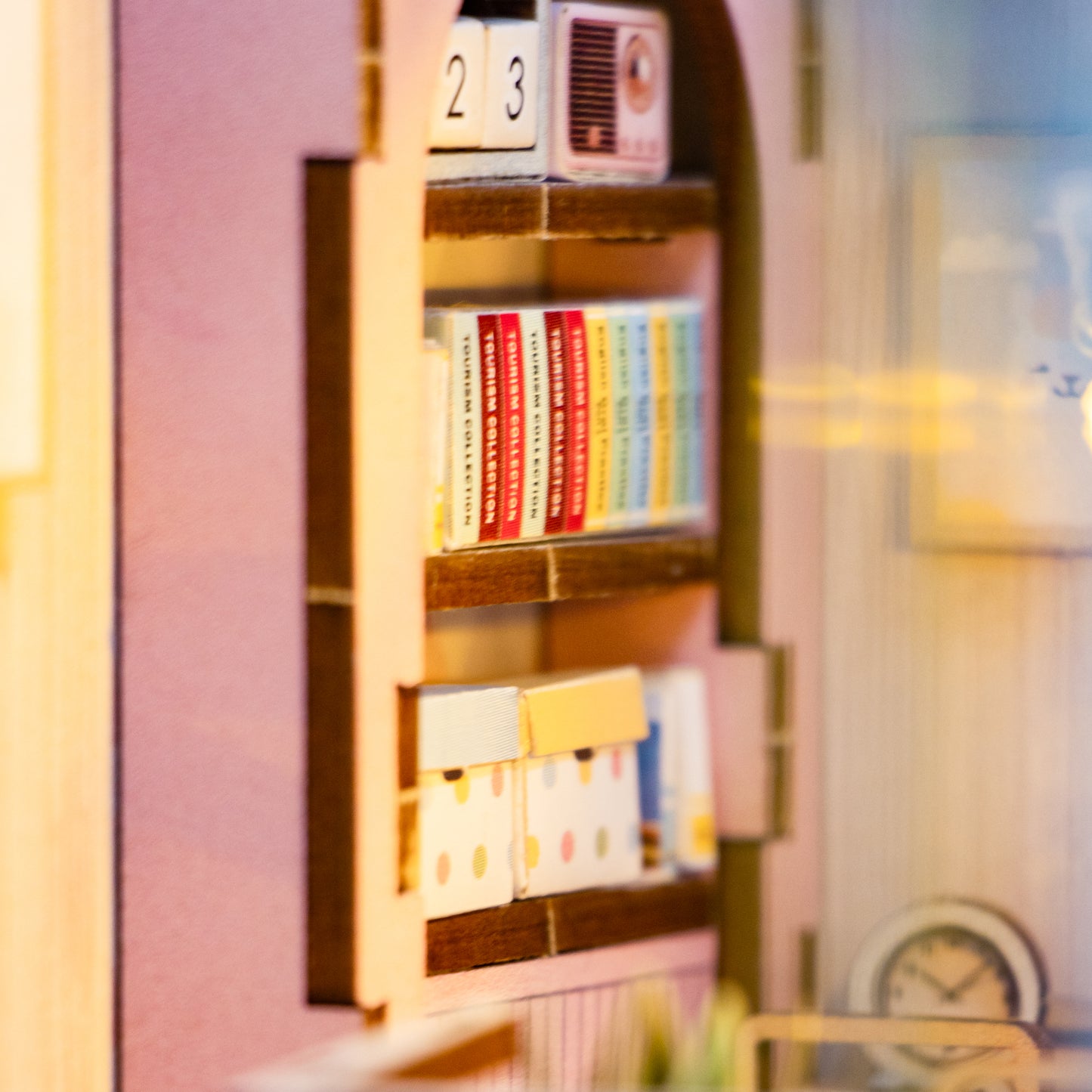 Pink Loft DIY Miniature Book Nook