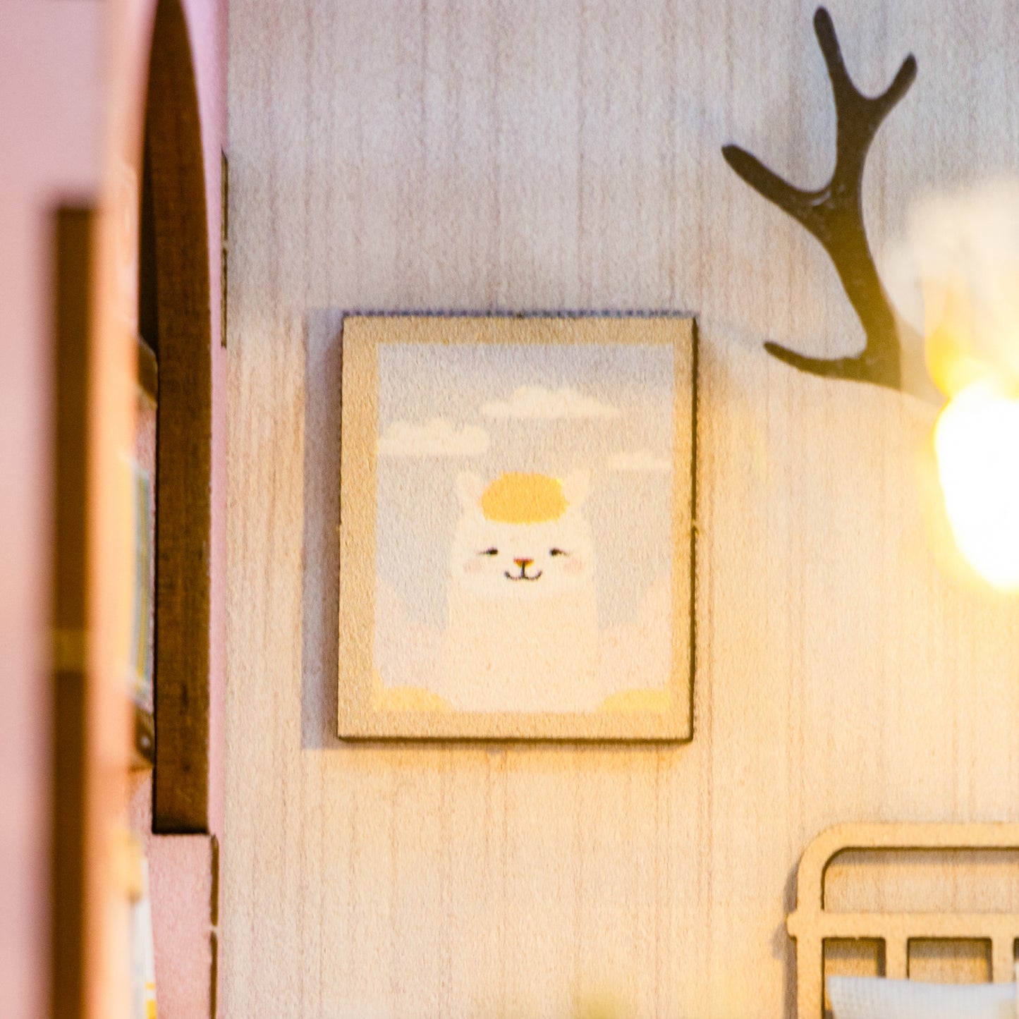 Pink Loft DIY Miniature Book Nook