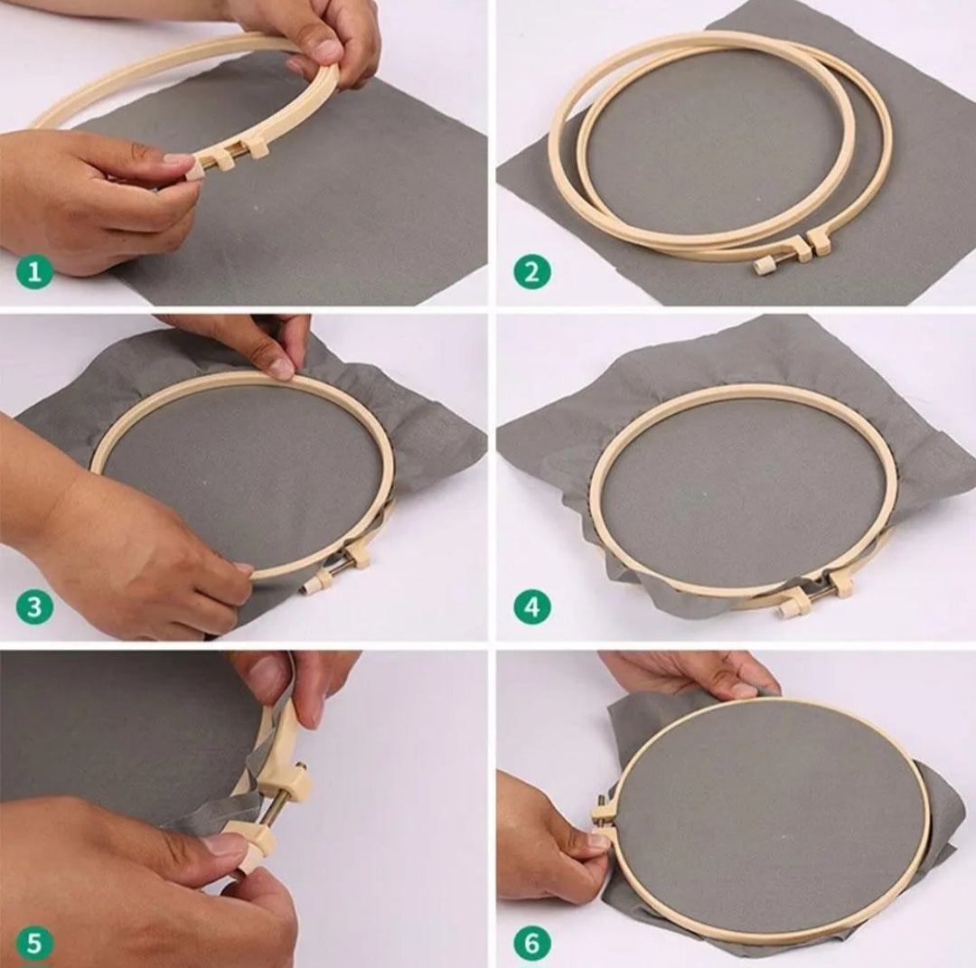 Cactus Garden V1 Embroidery Kit 20cm