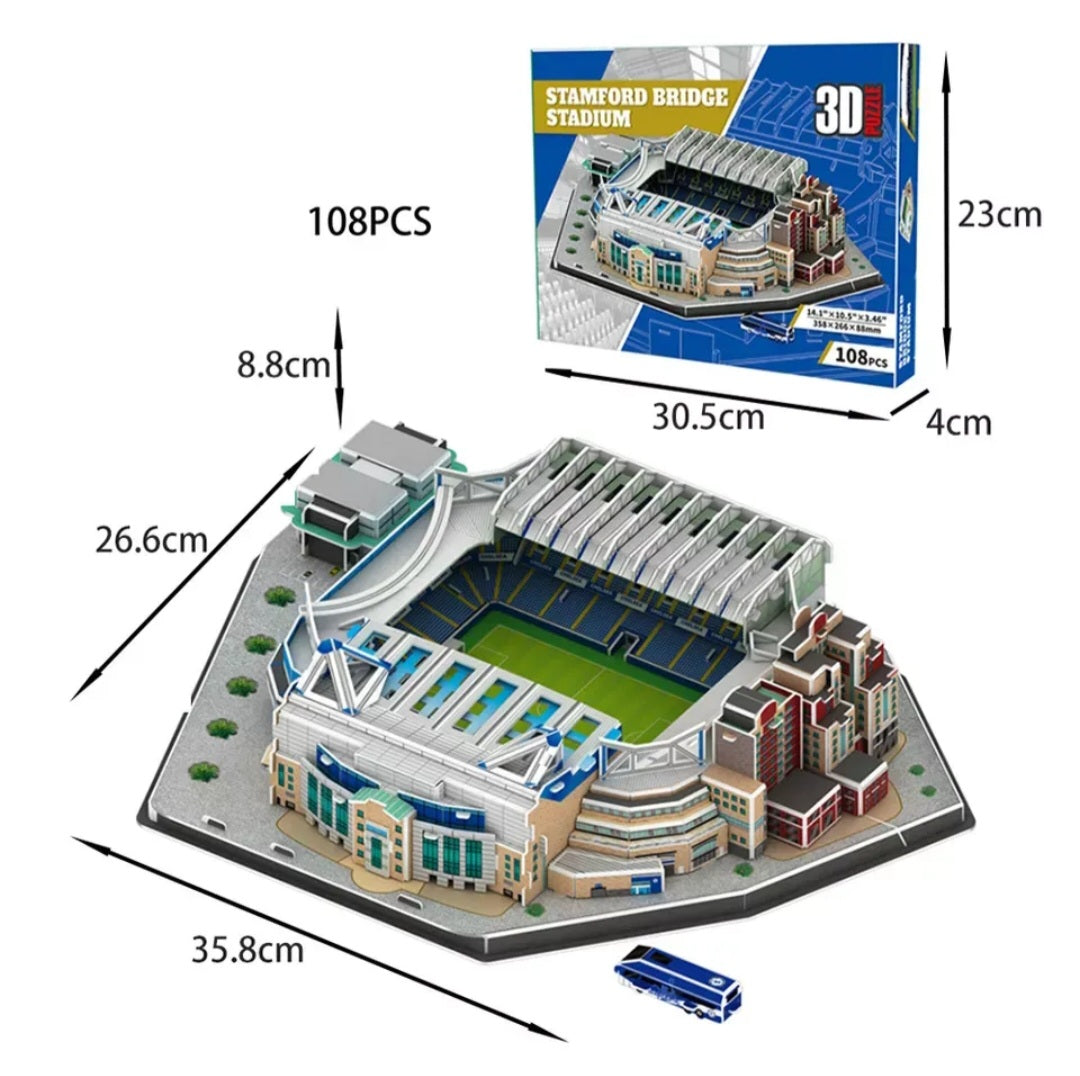 Stamford Chelsea Stadium 3D Puzzle Large