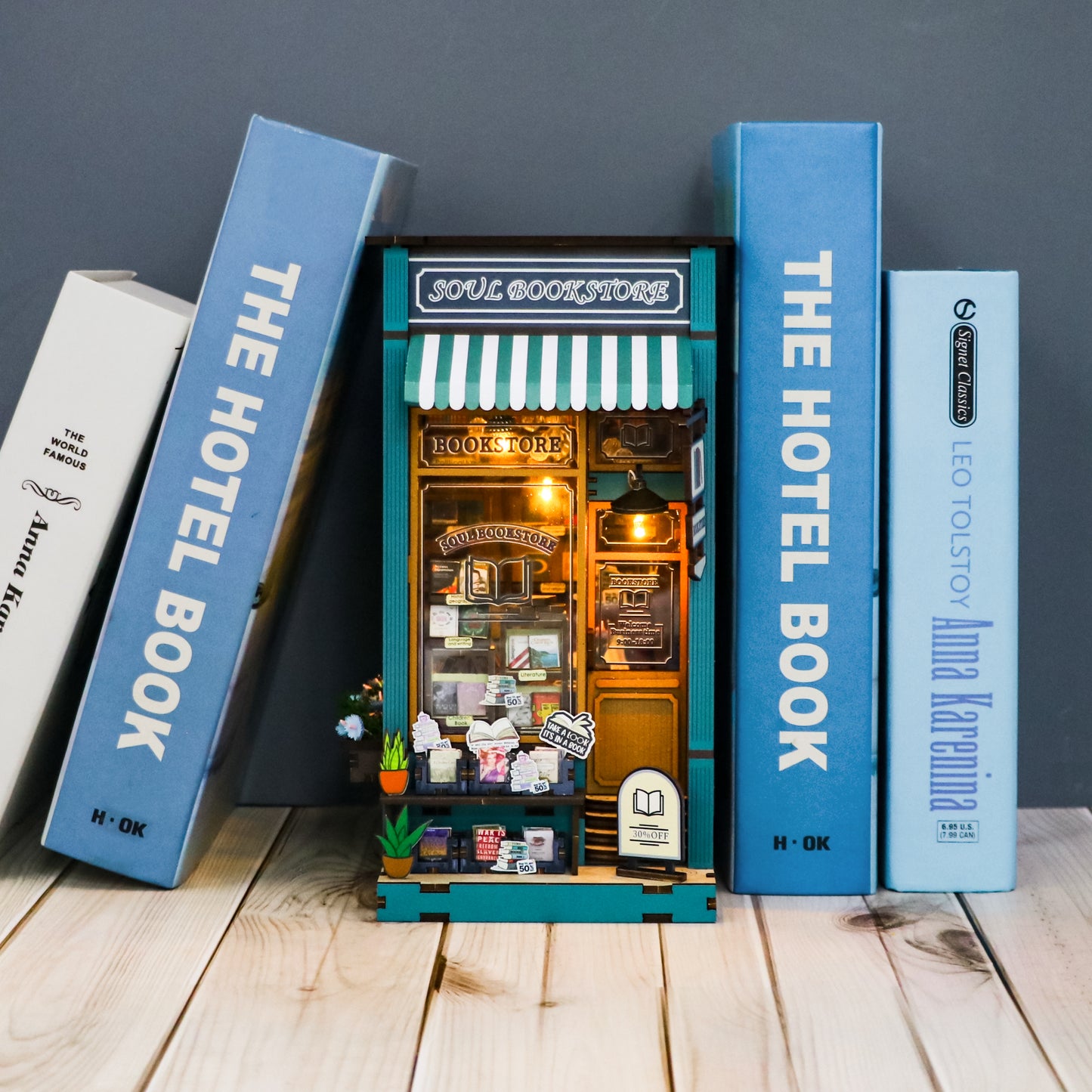 Soul Book Store DIY Miniature Book Nook
