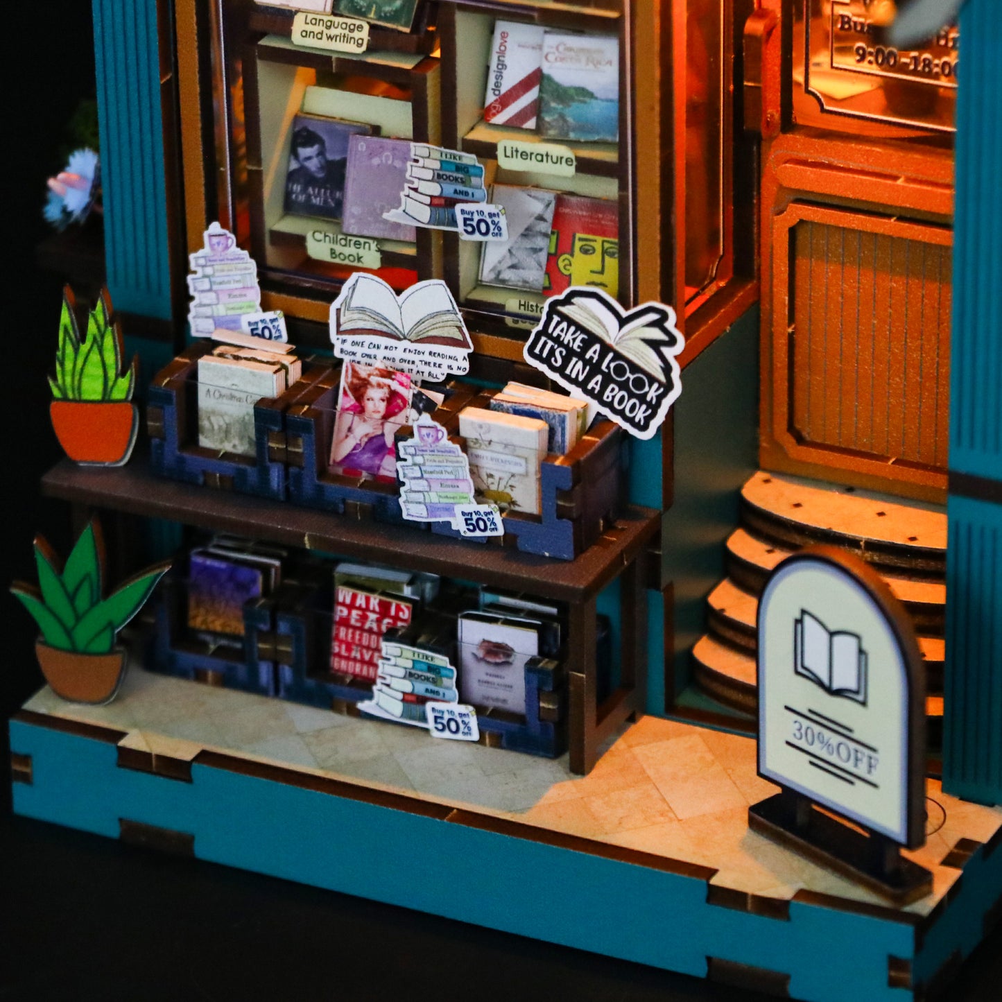 Soul Book Store DIY Miniature Book Nook