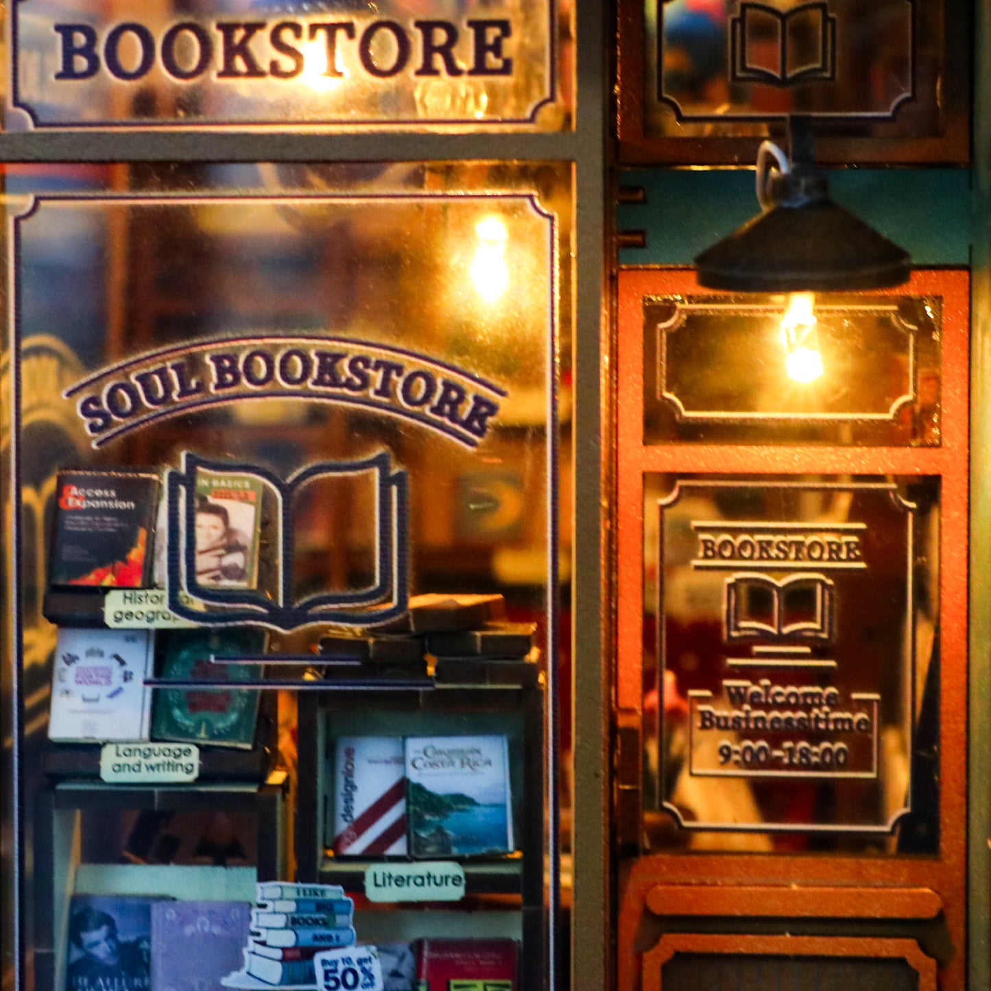Soul Book Store DIY Miniature Book Nook