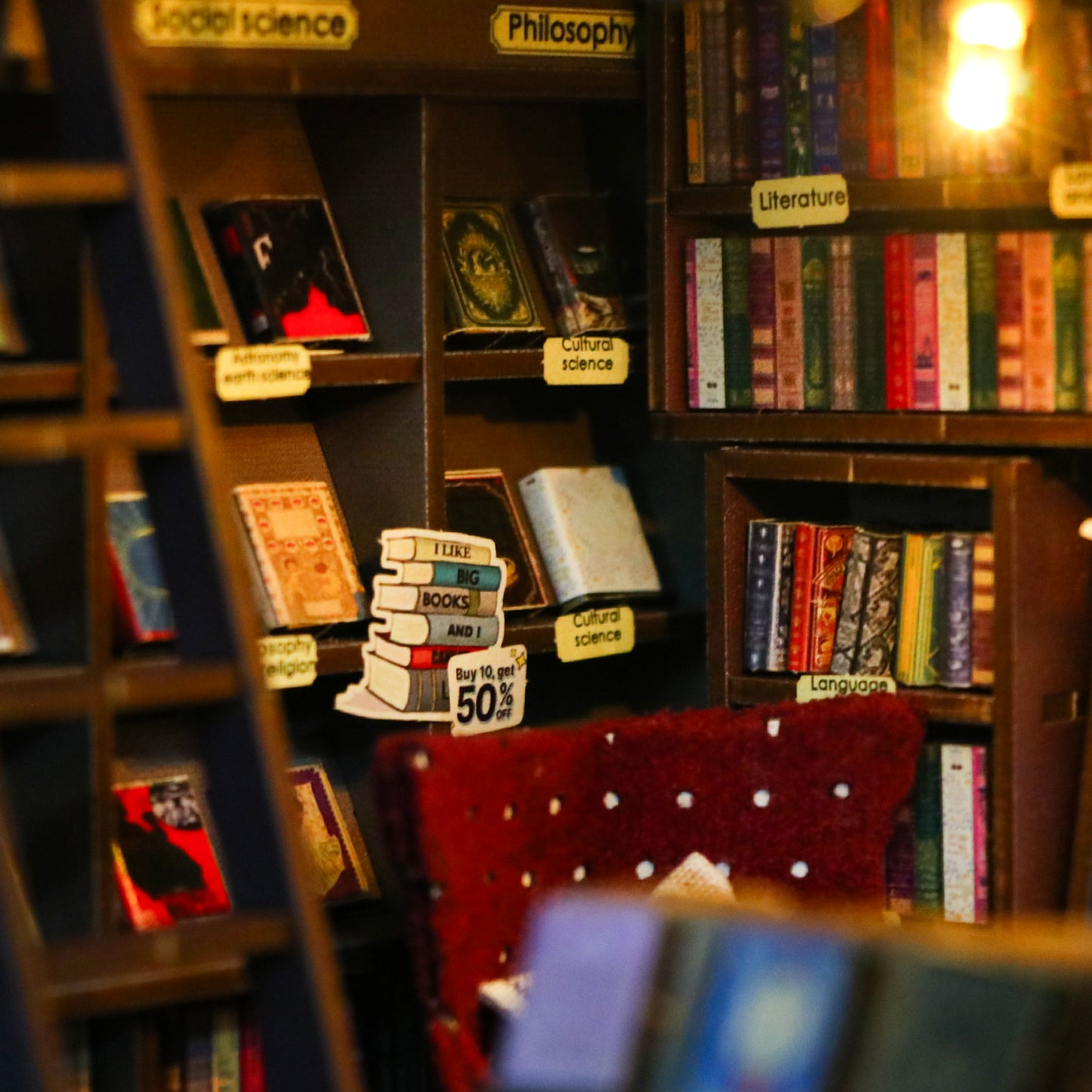 Soul Book Store DIY Miniature Book Nook