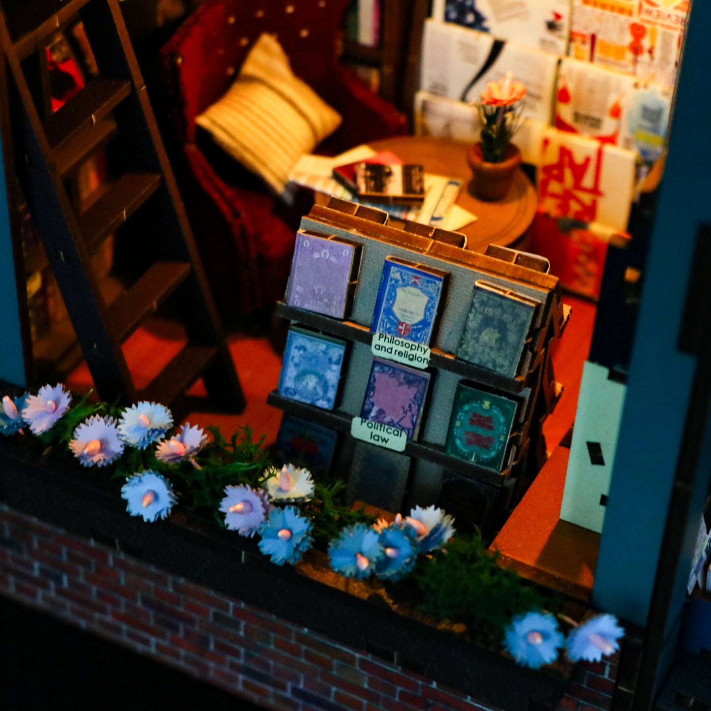 Soul Book Store DIY Miniature Book Nook