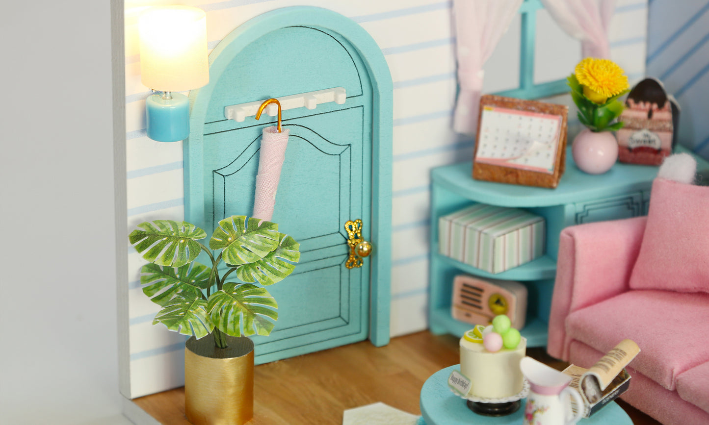 Sunny Living Room DIY Miniature House