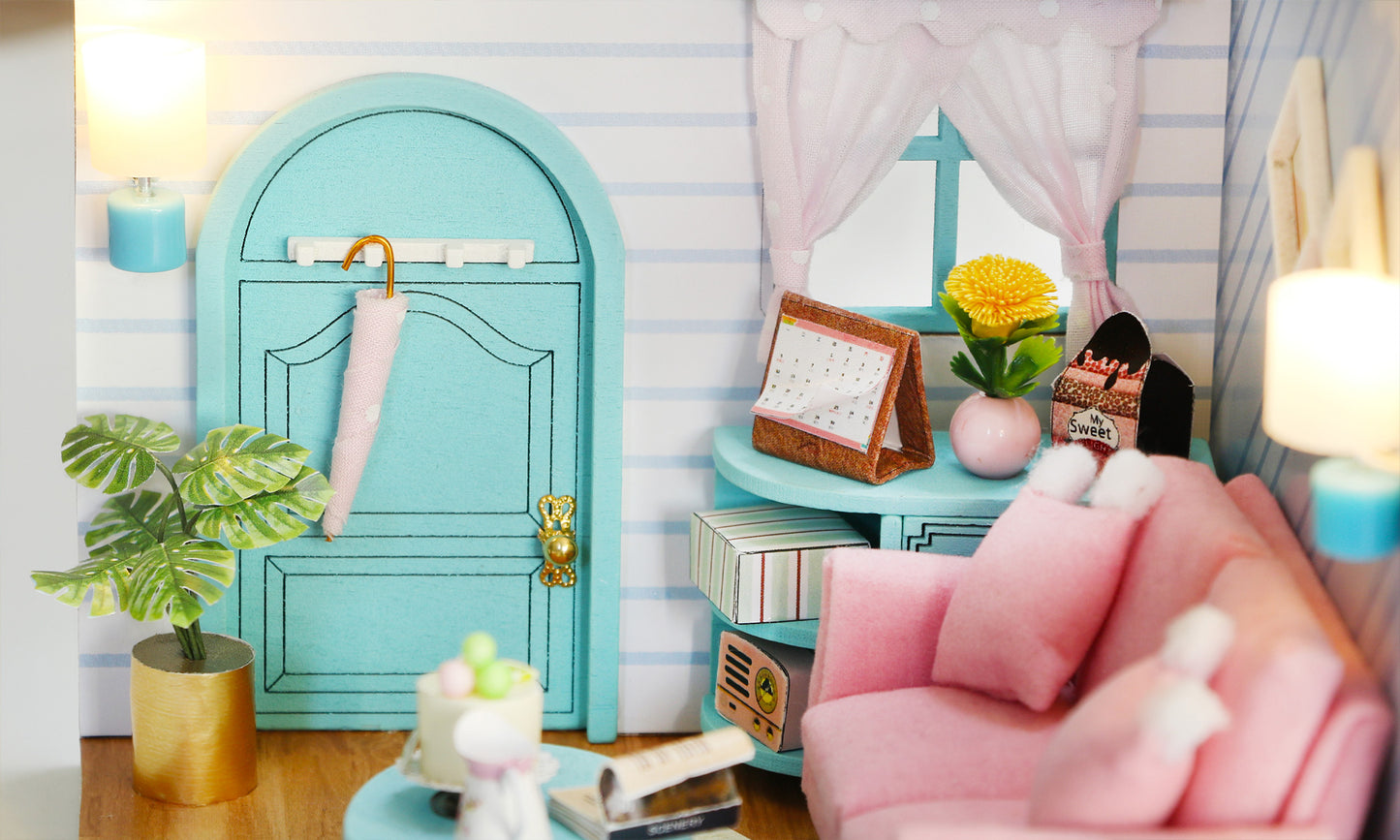 Sunny Living Room DIY Miniature House