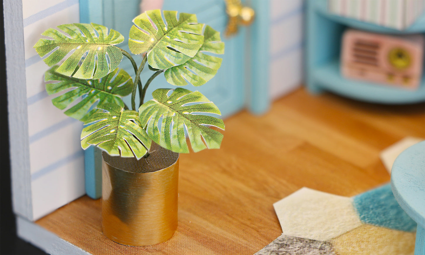 Sunny Living Room DIY Miniature House