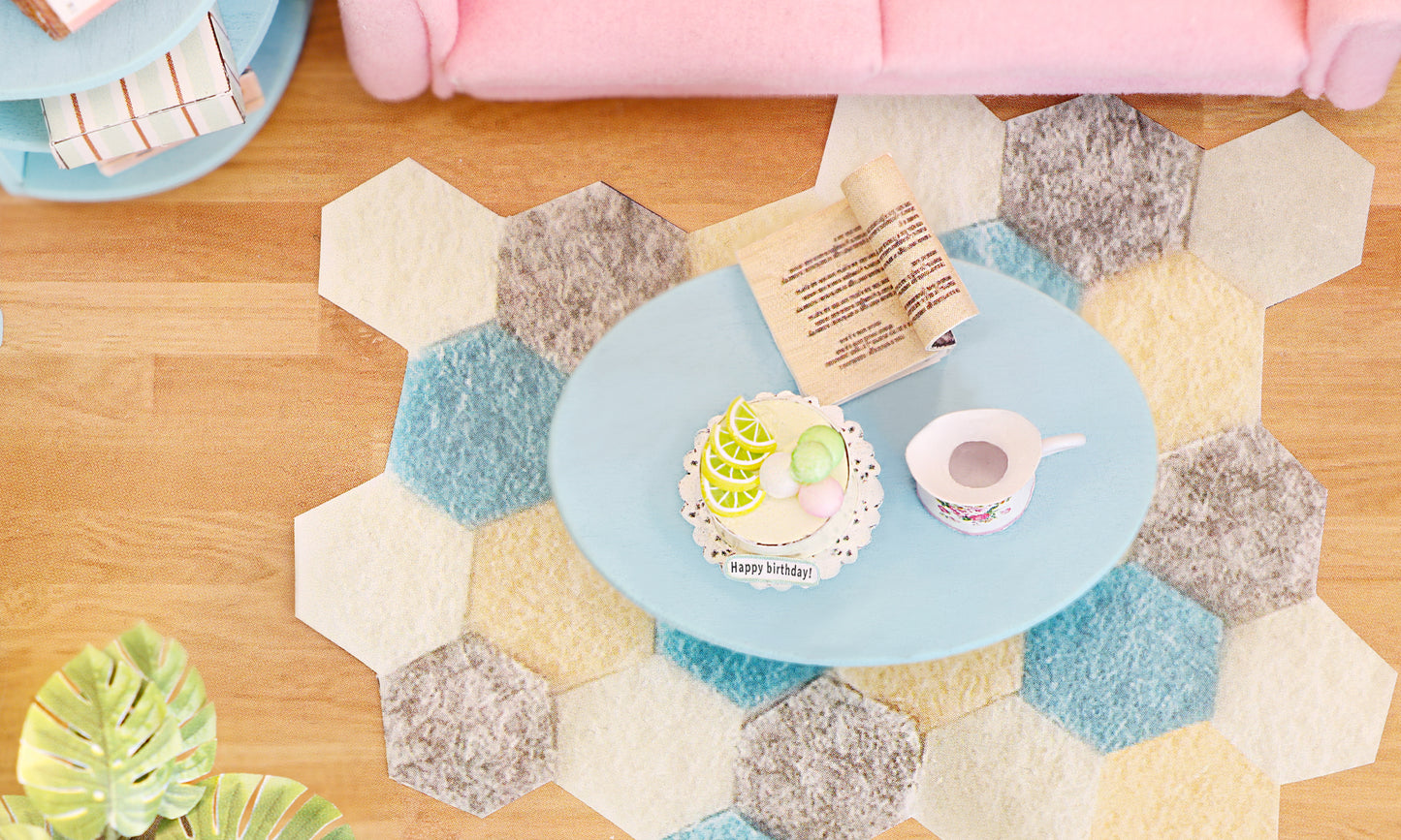 Sunny Living Room DIY Miniature House