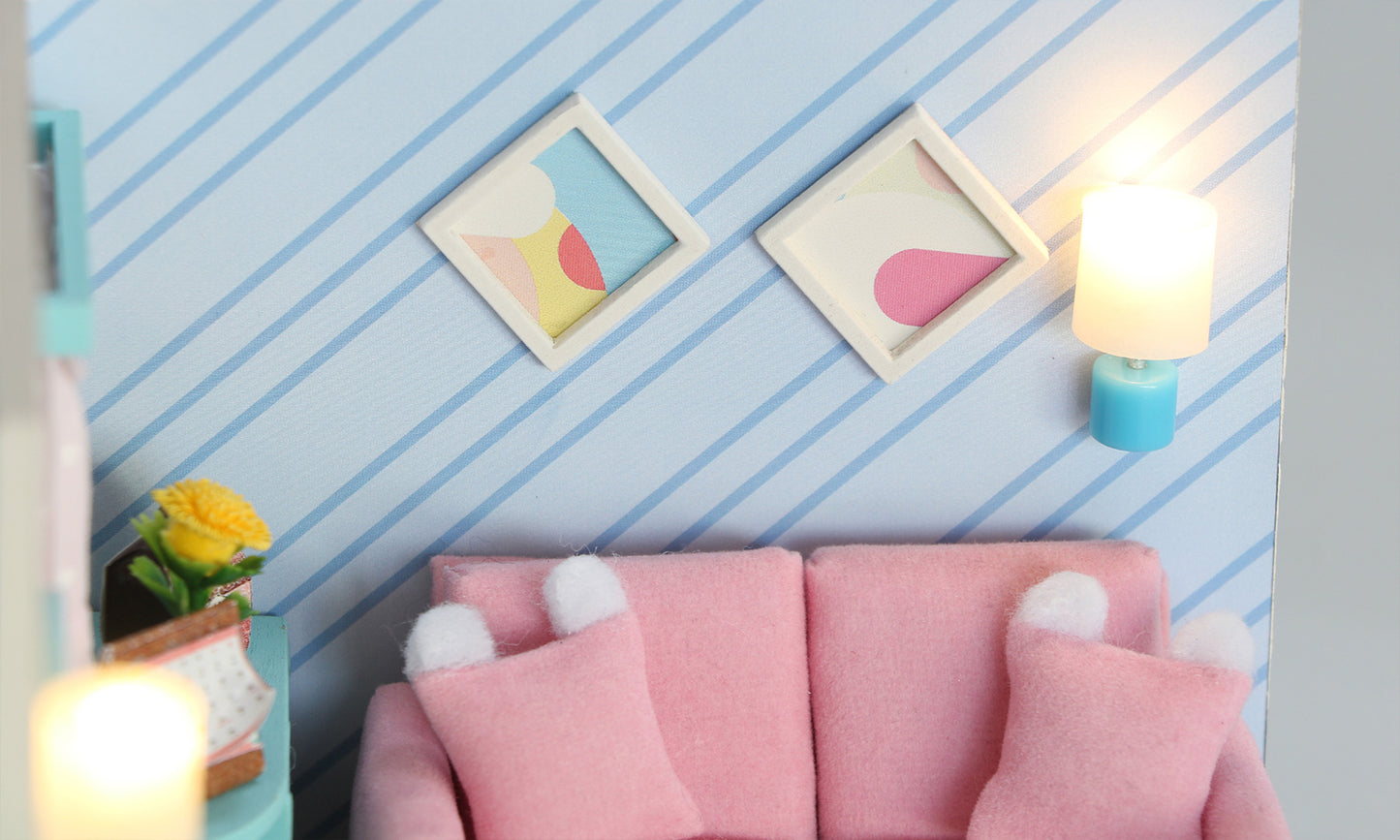 Sunny Living Room DIY Miniature House