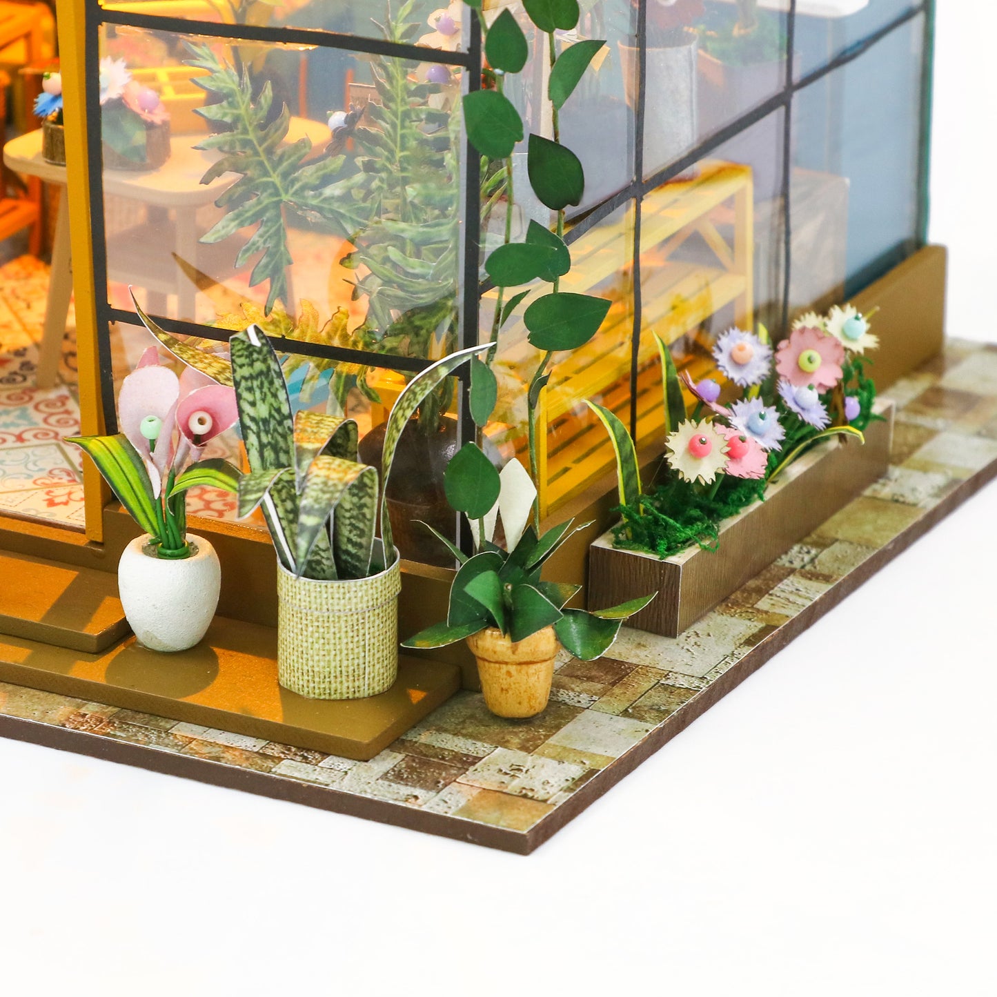 Sunshine Flower House DIY Miniature House